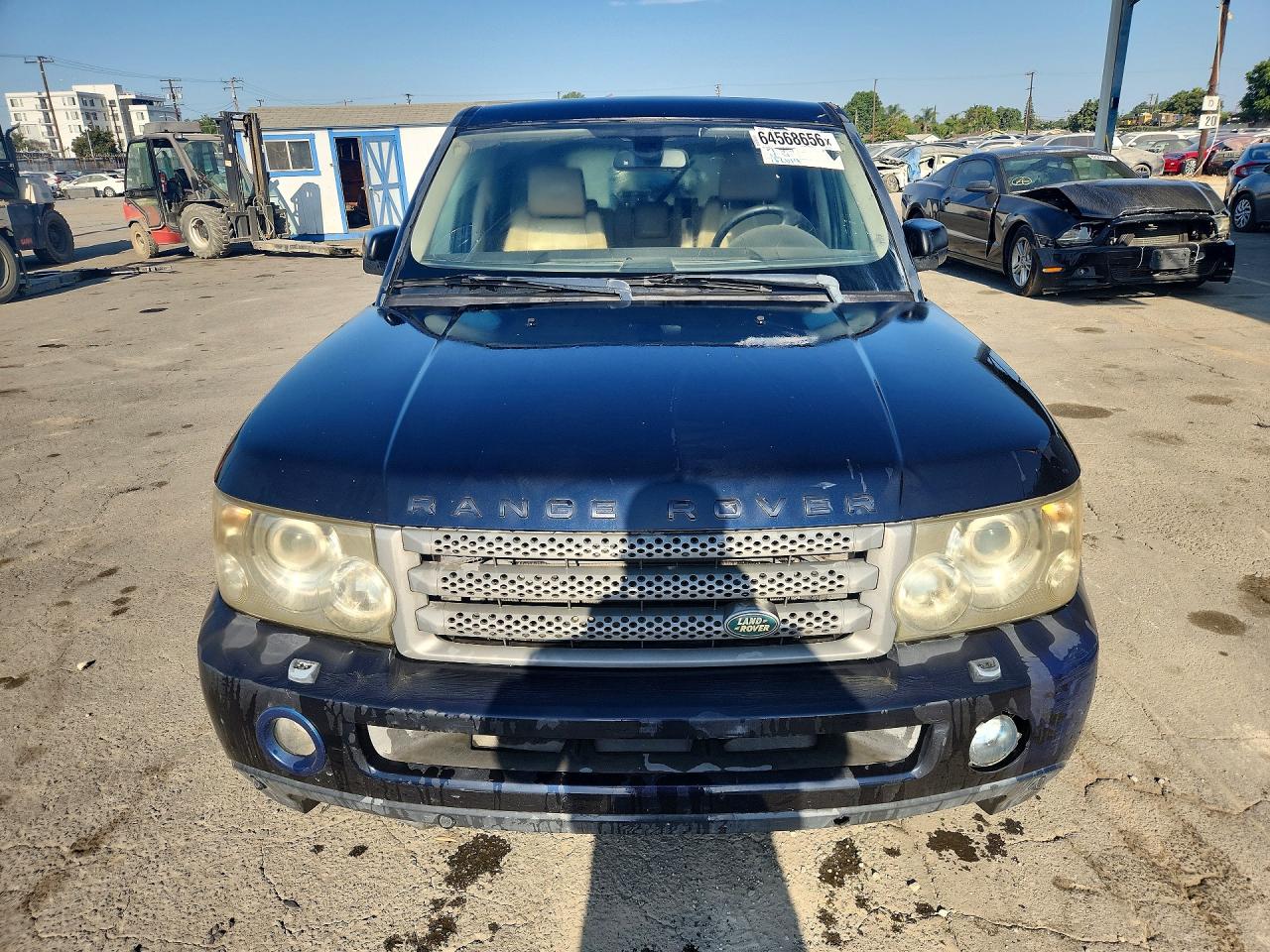 2008 Land Rover Range Rover Sport Hse Black vin: SALSK25418A183224