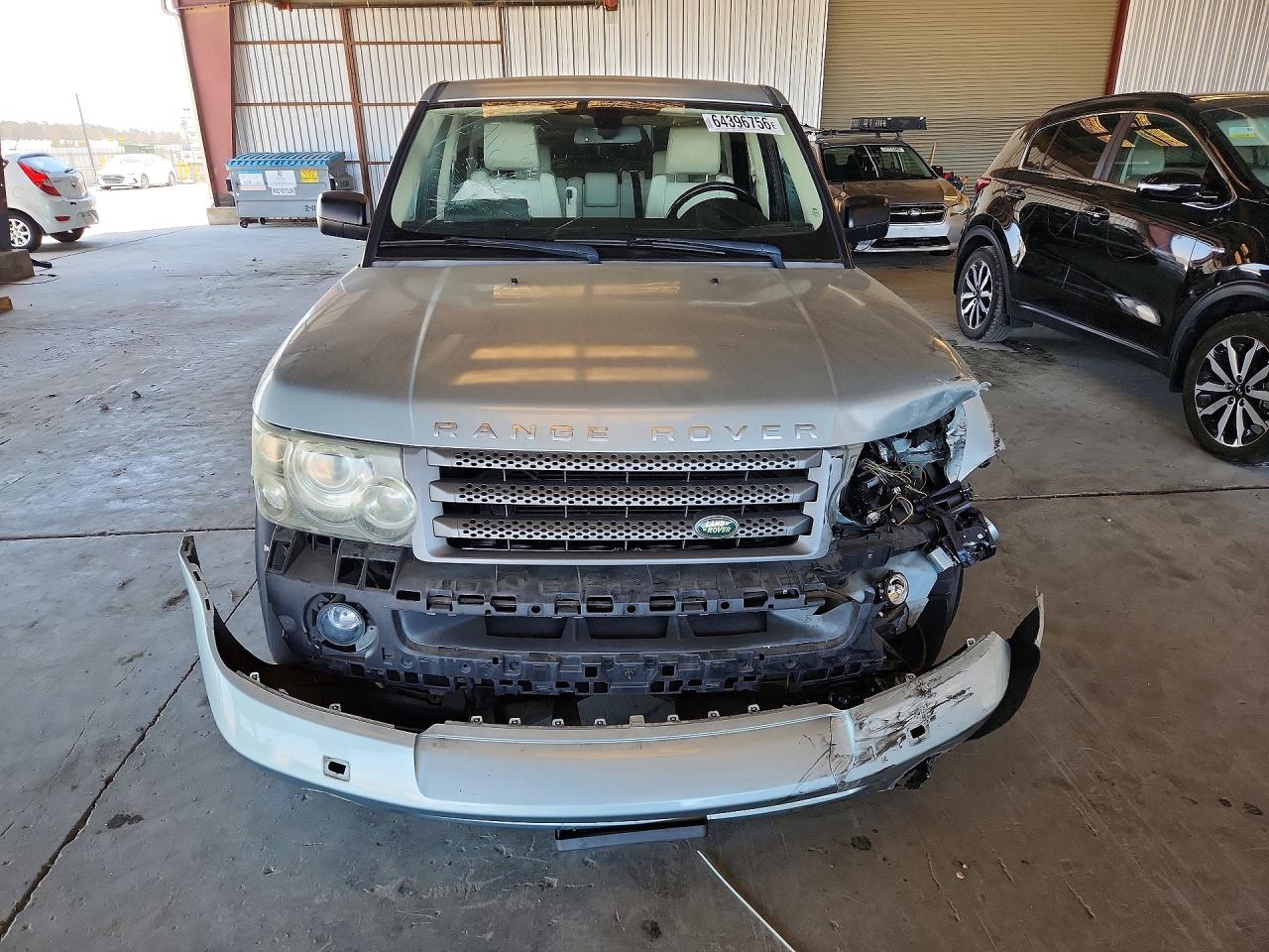 2007 Land Rover Range Rover Sport Hse Silver vin: SALSK25437A983263