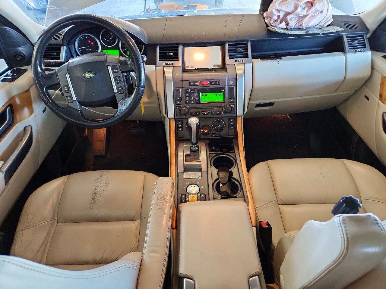 2007 Land Rover Range Rover Sport Hse Silver vin: SALSK25437A983263