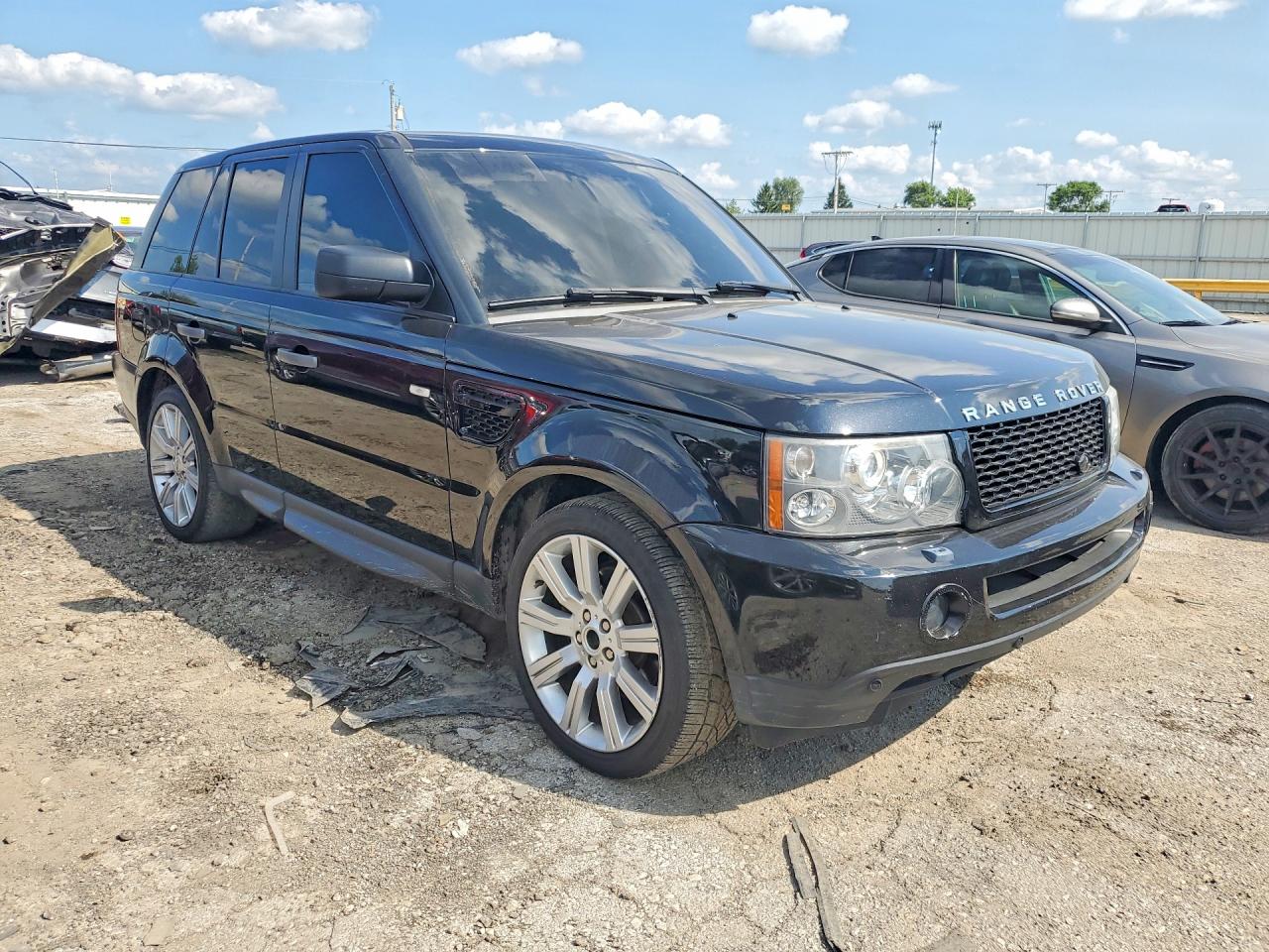 2009 Land Rover Range Rover Sport Hse Черный vin: SALSK254X9A213709