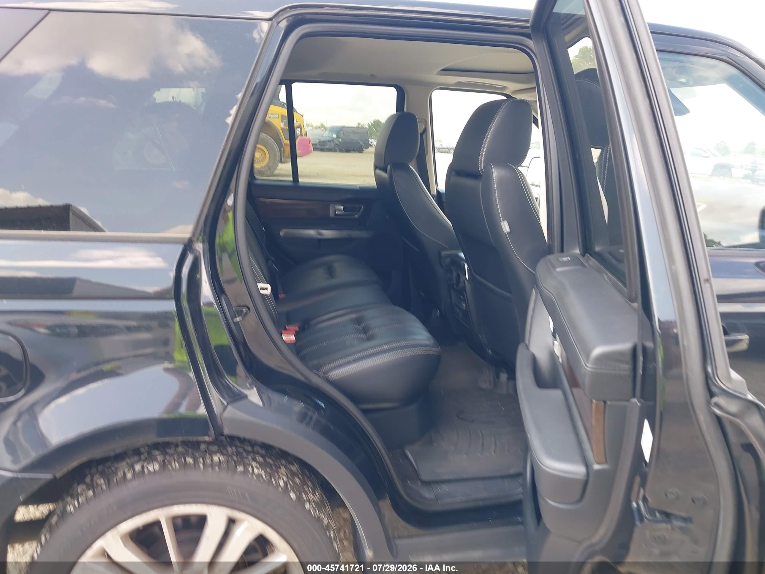2012 Land Rover Range Rover Sport Hse Black vin: SALSK2D40CA721857