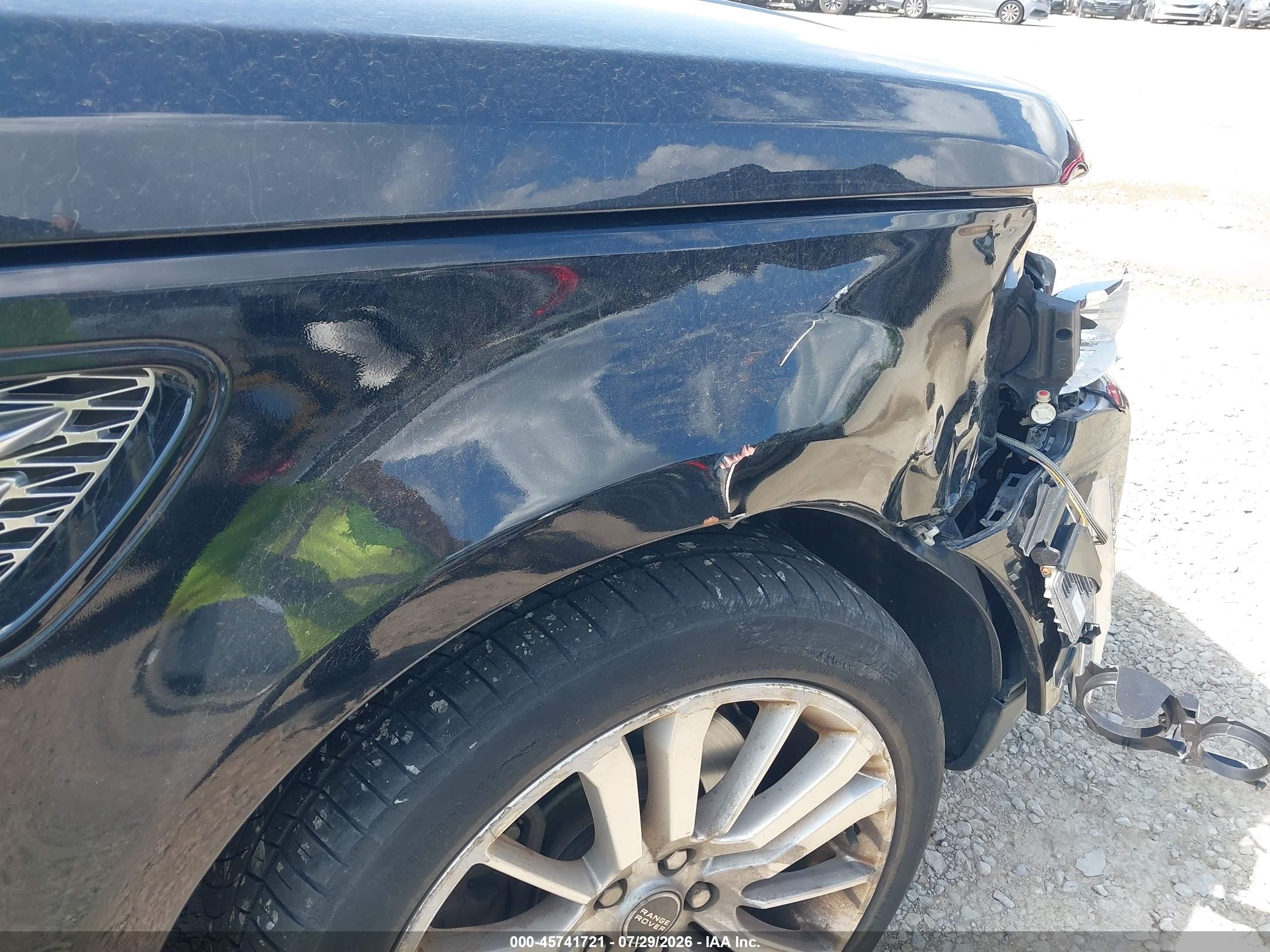 2012 Land Rover Range Rover Sport Hse Black vin: SALSK2D40CA721857