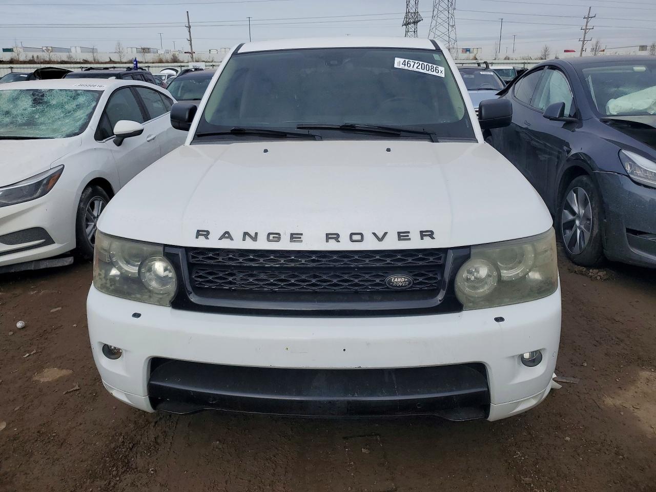 2012 Land Rover Range Rover Sport Hse Luxury White vin: SALSK2D40CA753904