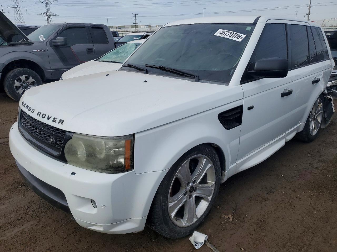 2012 Land Rover Range Rover Sport Hse Luxury White vin: SALSK2D40CA753904