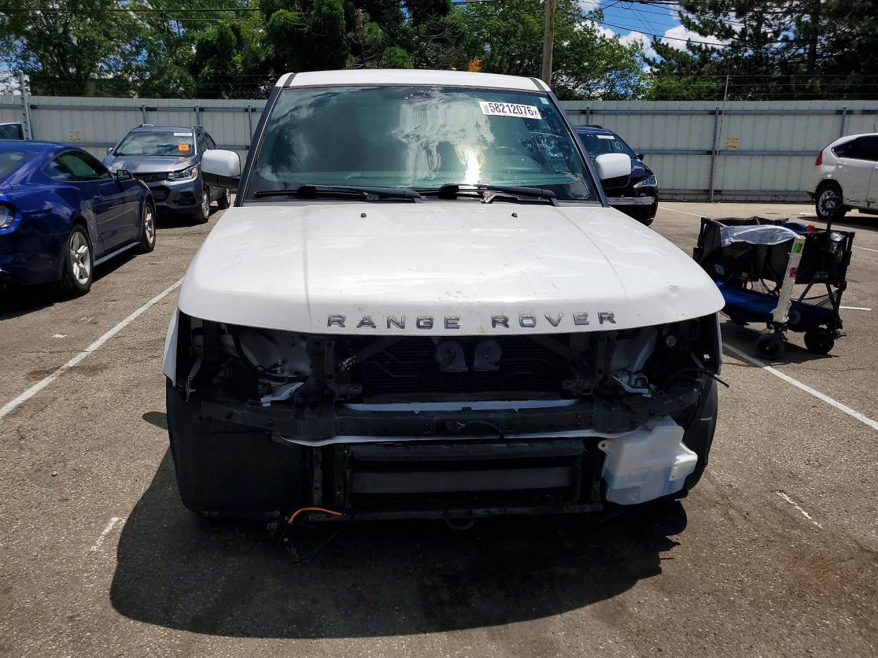2013 Land Rover Range Rover Sport Hse Luxury White vin: SALSK2D40DA766203