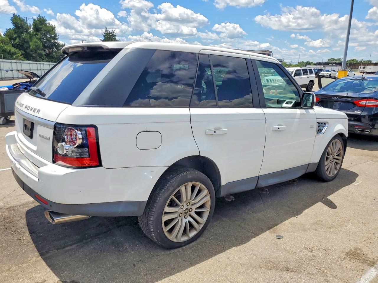 2013 Land Rover Range Rover Sport Hse Luxury White vin: SALSK2D40DA766203