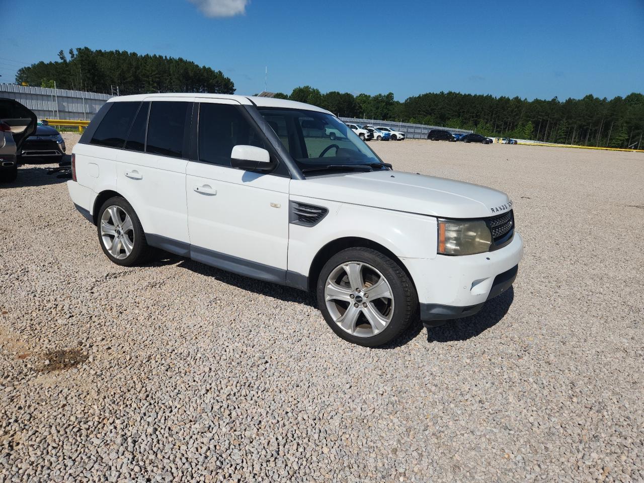 2013 Land Rover Range Rover Sport Hse Luxury White vin: SALSK2D40DA794504