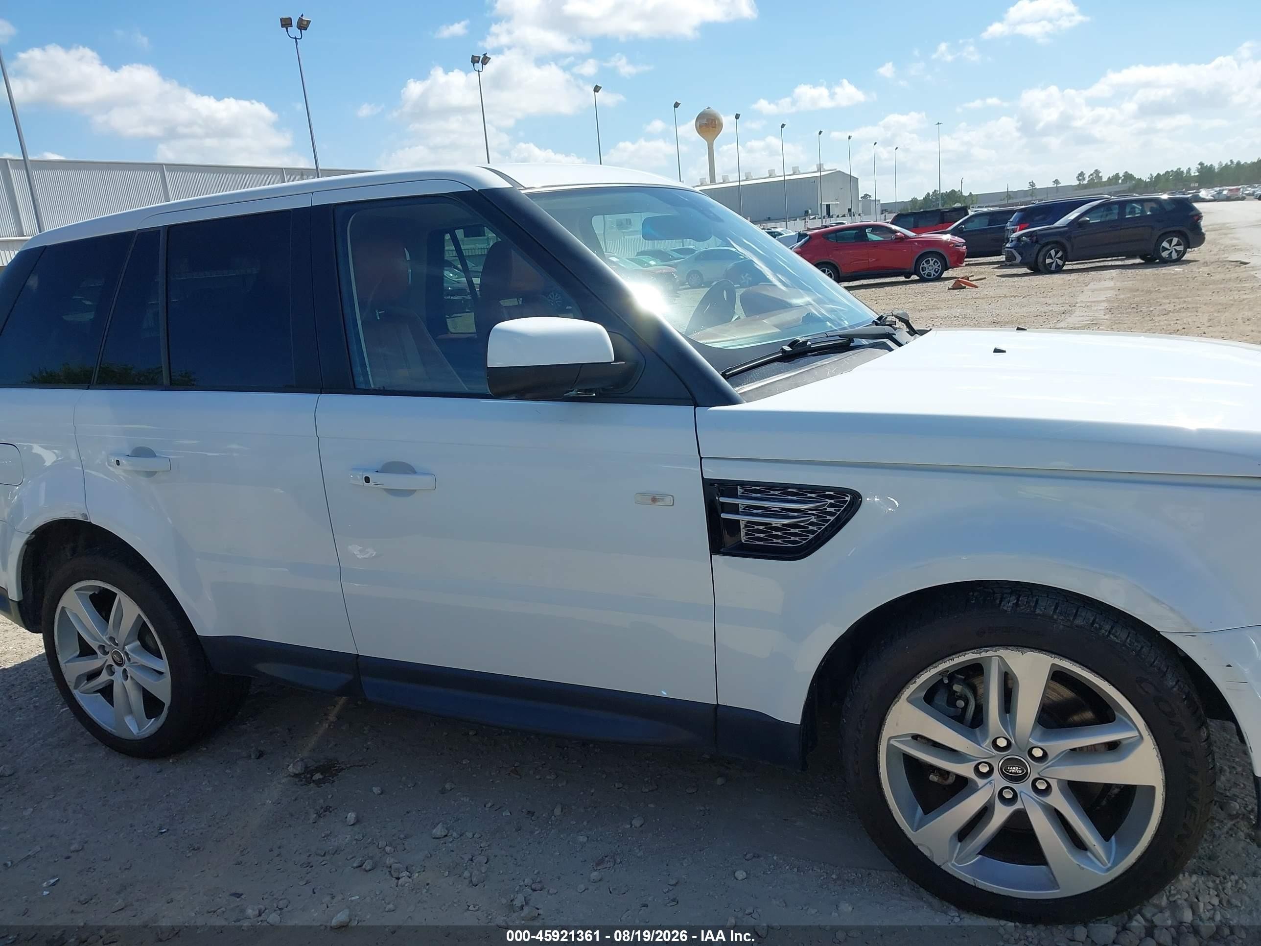 2013 Land Rover Range Rover Sport Hse White vin: SALSK2D40DA812757