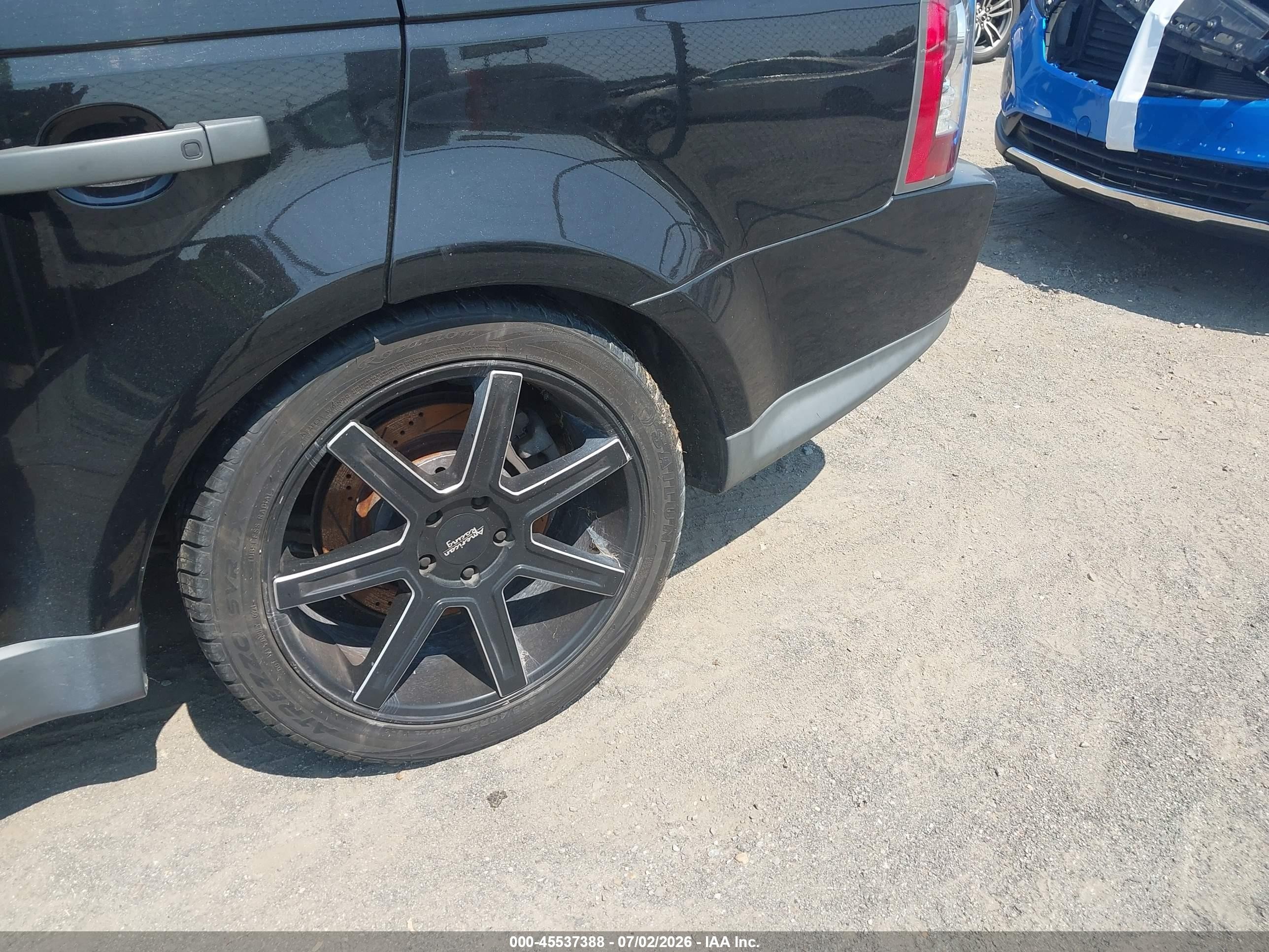 2011 Land Rover Range Rover Sport Hse Черный vin: SALSK2D41BA703821