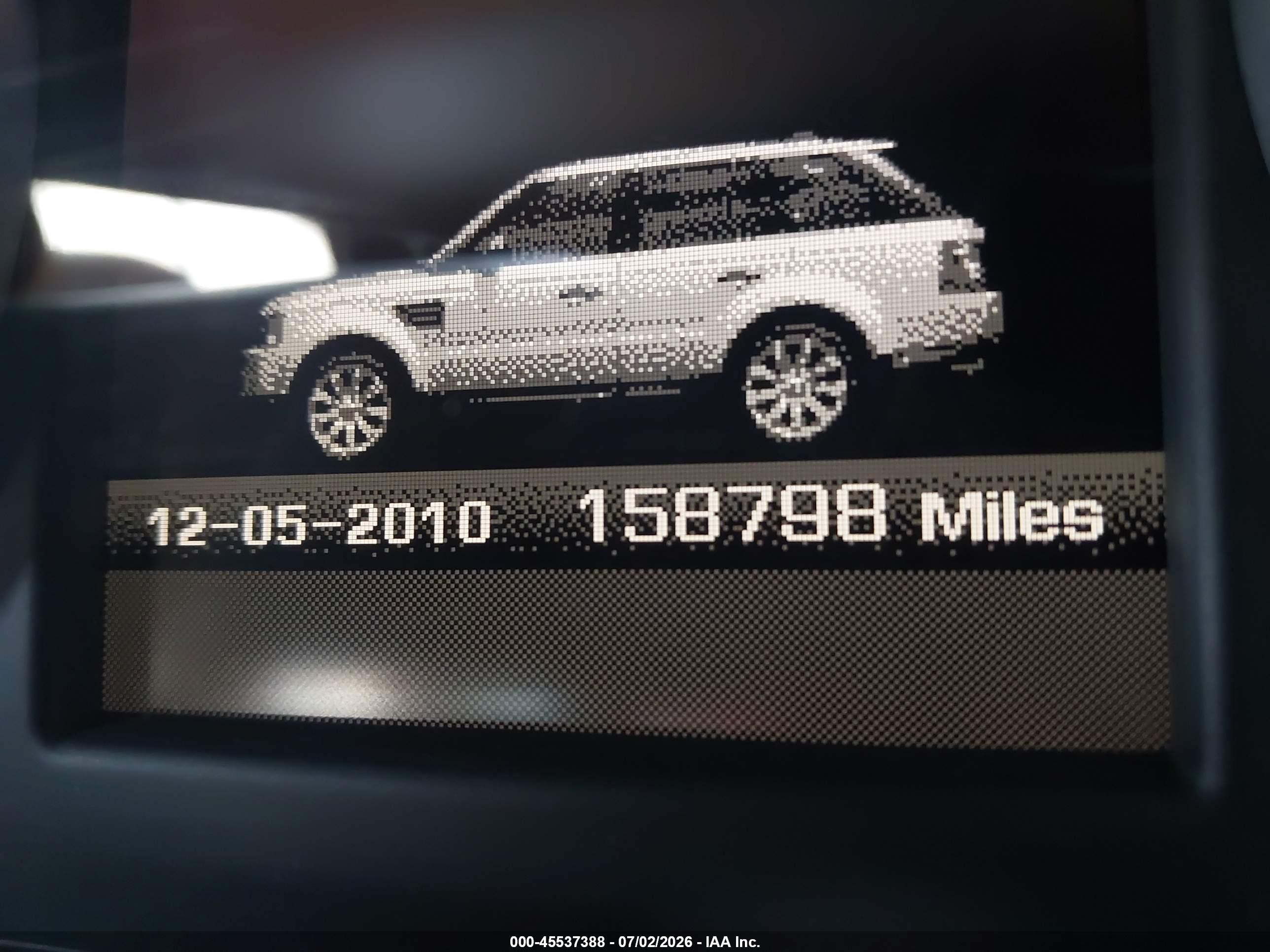 2011 Land Rover Range Rover Sport Hse Черный vin: SALSK2D41BA703821