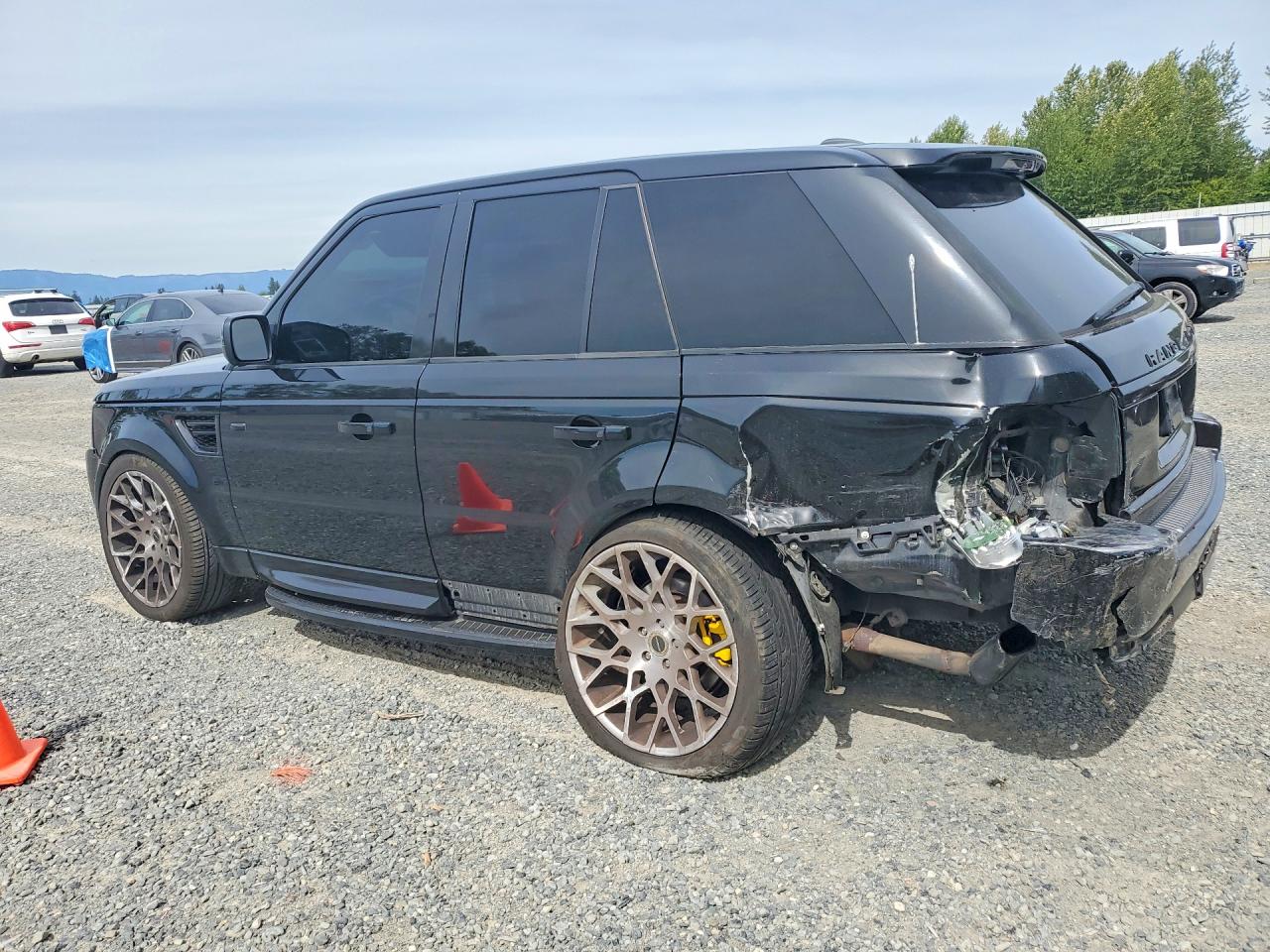 2013 Land Rover Range Rover Sport Hse Luxury Black vin: SALSK2D41DA814176