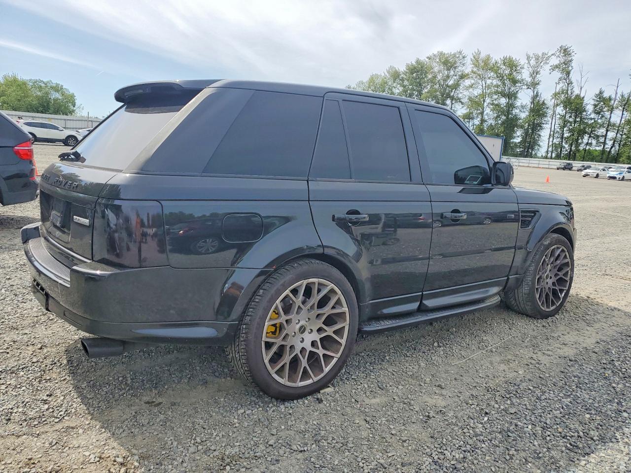2013 Land Rover Range Rover Sport Hse Luxury Black vin: SALSK2D41DA814176