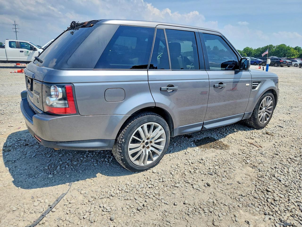 2011 Land Rover Range Rover Sport Lux Gray vin: SALSK2D42BA259915