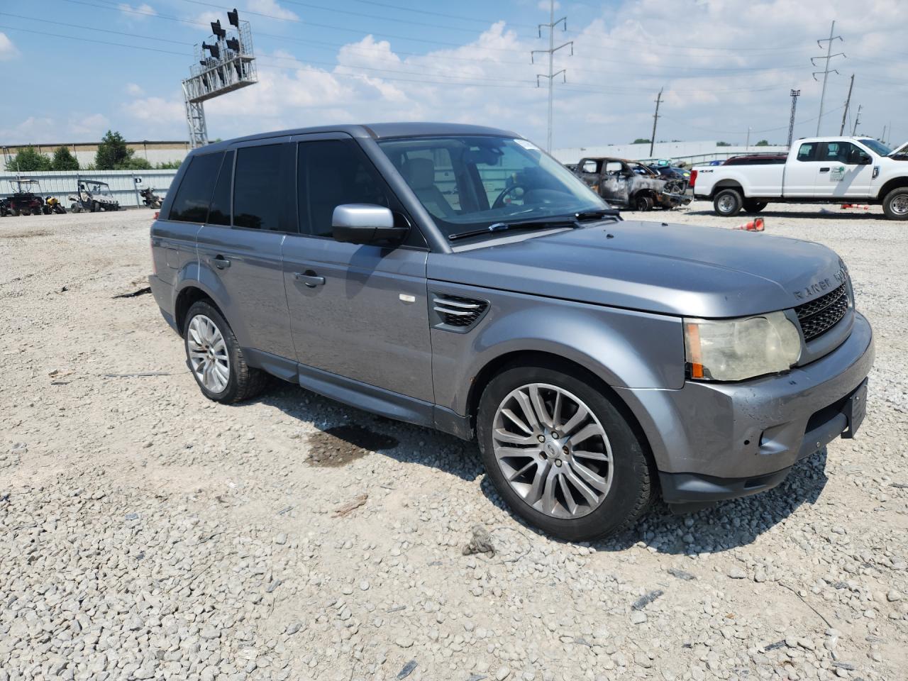2011 Land Rover Range Rover Sport Lux Gray vin: SALSK2D42BA259915