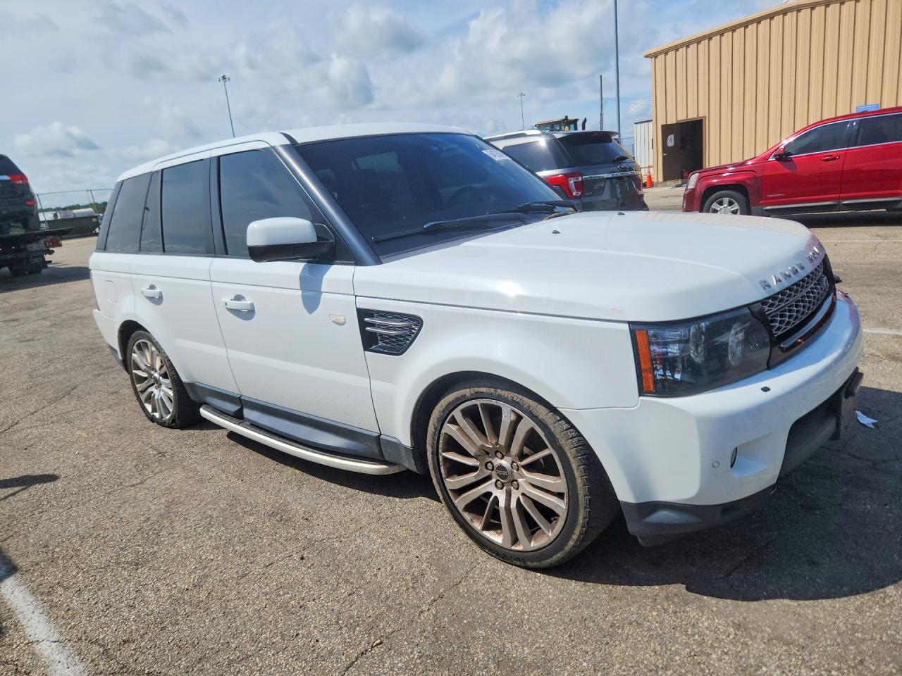 2012 Land Rover Range Rover Sport Hse Luxury White vin: SALSK2D42CA755024