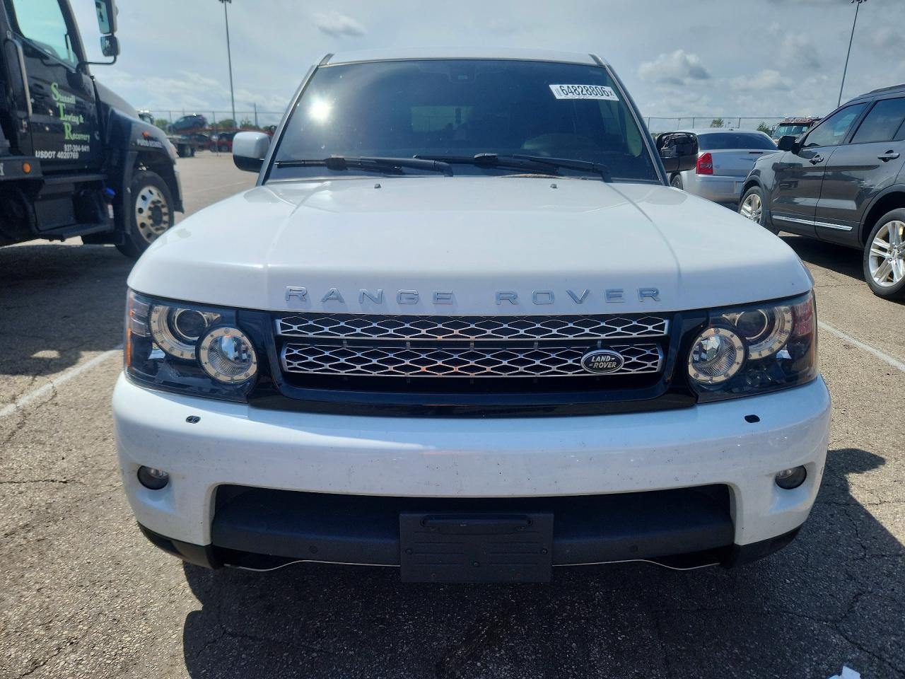 2012 Land Rover Range Rover Sport Hse Luxury White vin: SALSK2D42CA755024