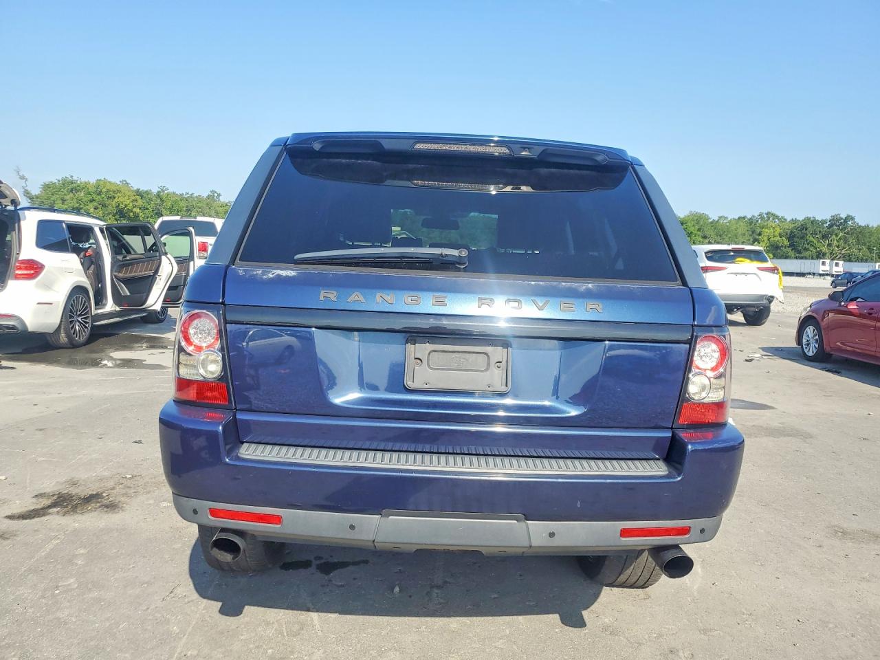 2012 Land Rover Range Rover Sport Hse Luxury Blue vin: SALSK2D42CA758912