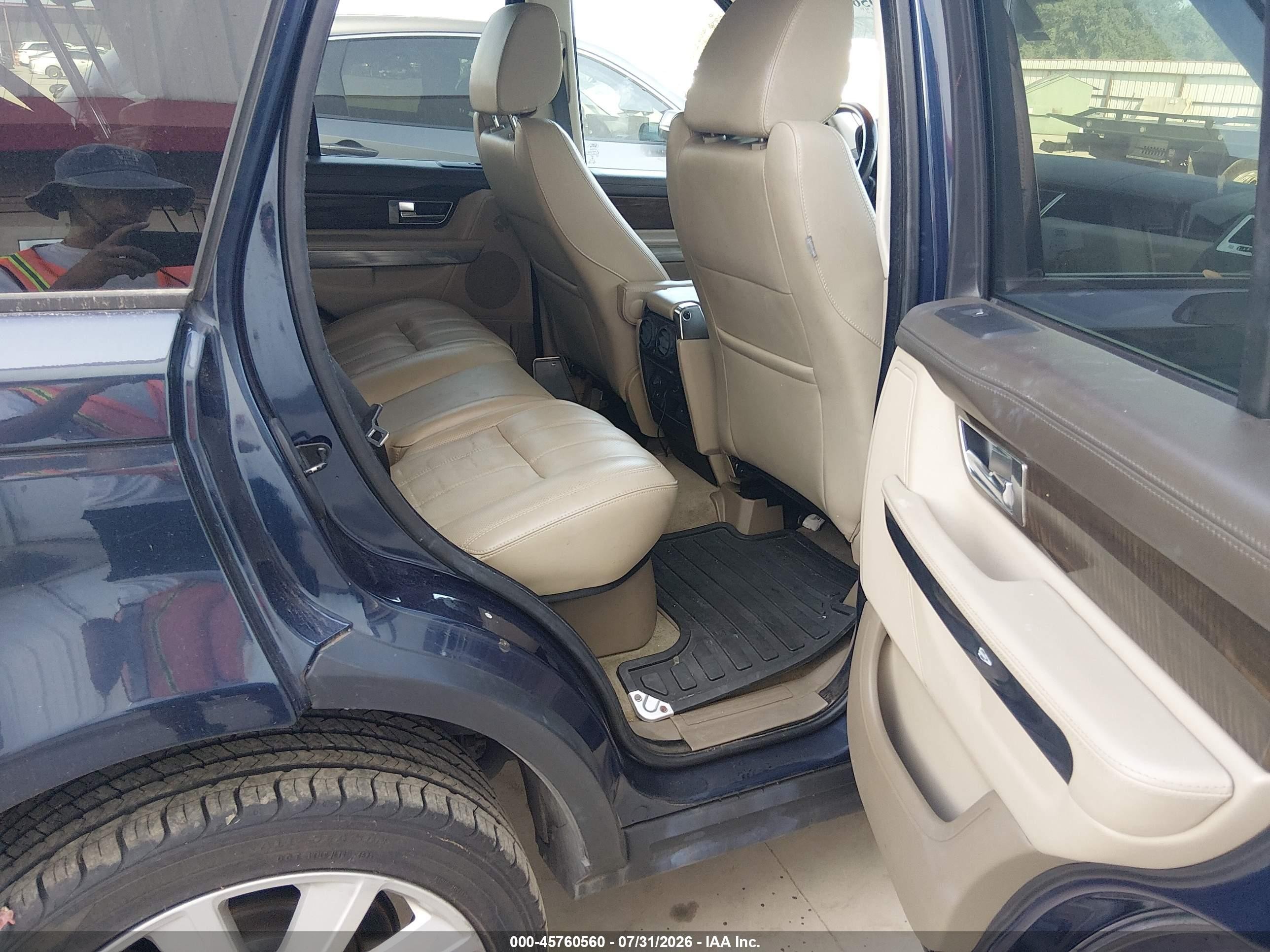 2013 Land Rover Range Rover Sport Hse Blue vin: SALSK2D42DA783018