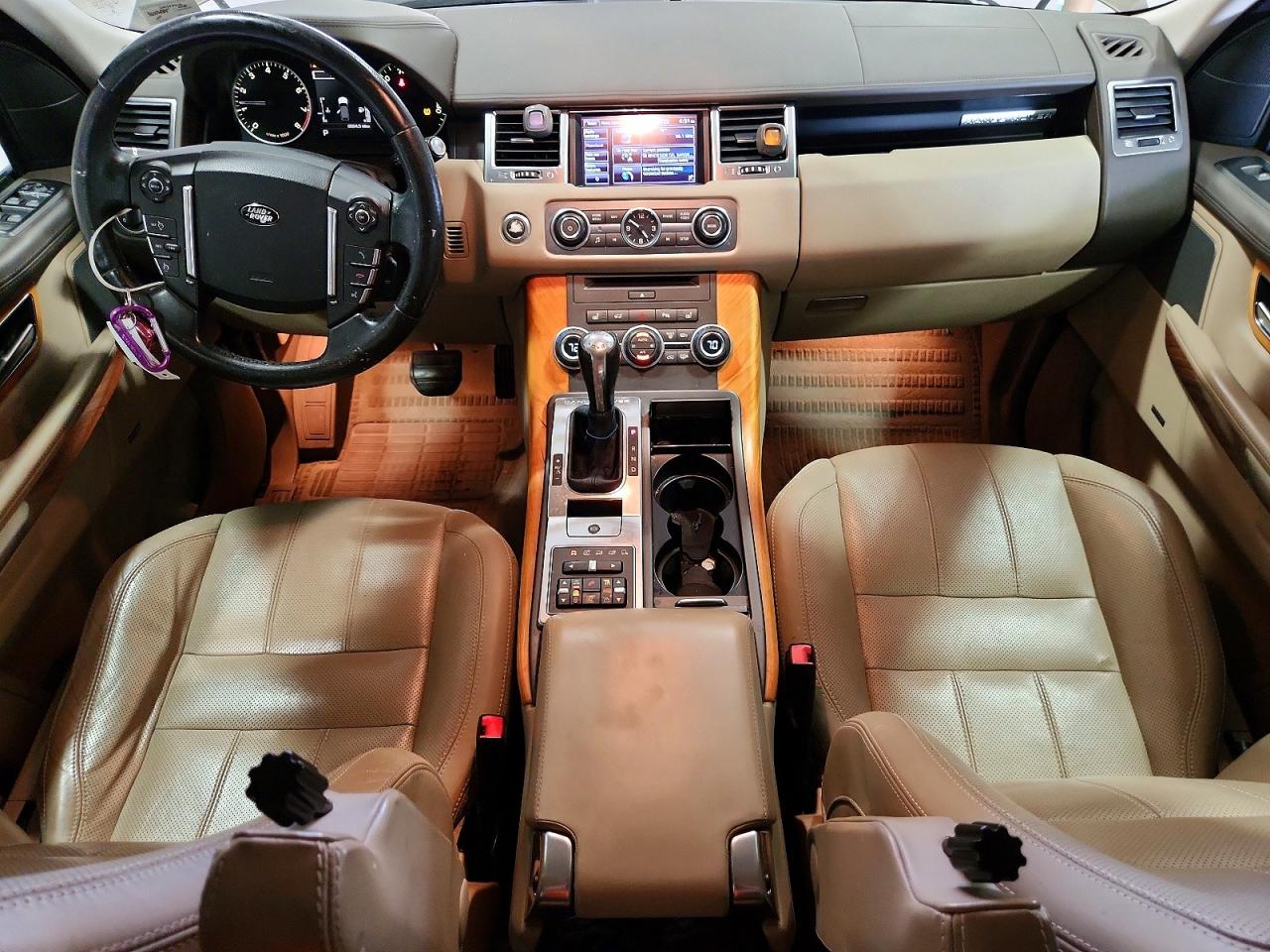 2013 Land Rover Range Rover Sport Hse Luxury Коричневый vin: SALSK2D42DA787716