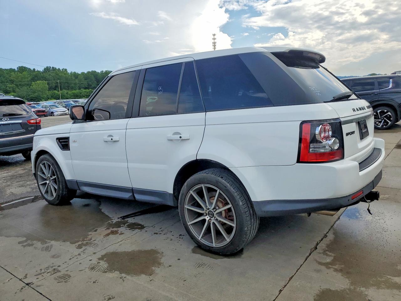 2013 Land Rover Range Rover Sport Hse Luxury White vin: SALSK2D42DA797260