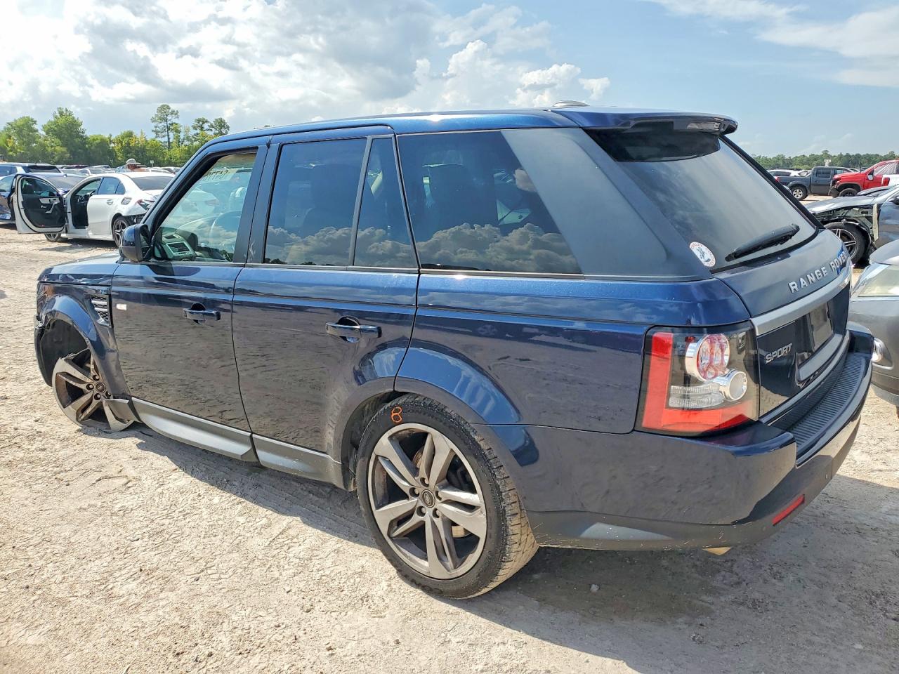 2013 Land Rover Range Rover Sport Hse Luxury Blue vin: SALSK2D42DA803414