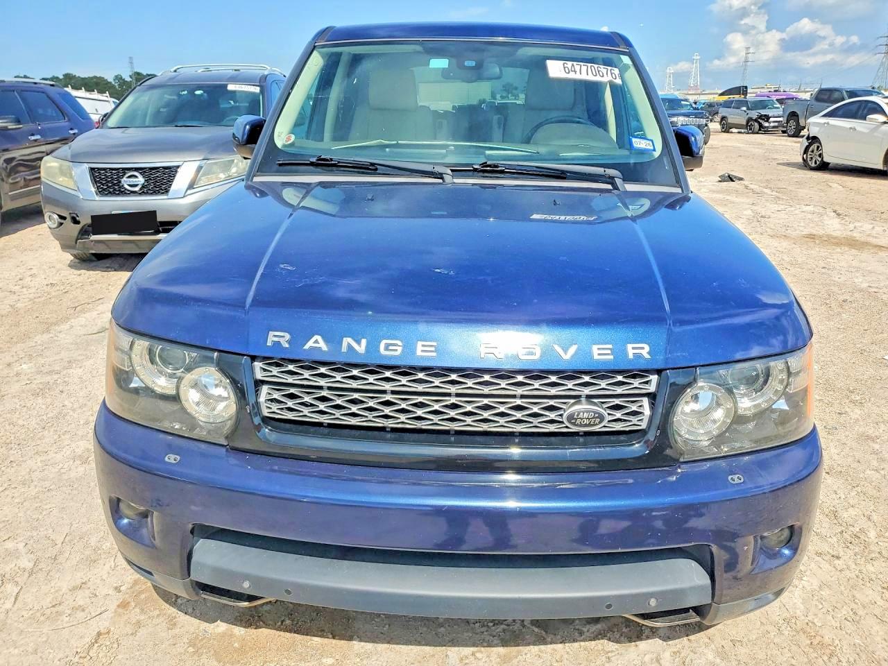 2013 Land Rover Range Rover Sport Hse Luxury Blue vin: SALSK2D42DA803414