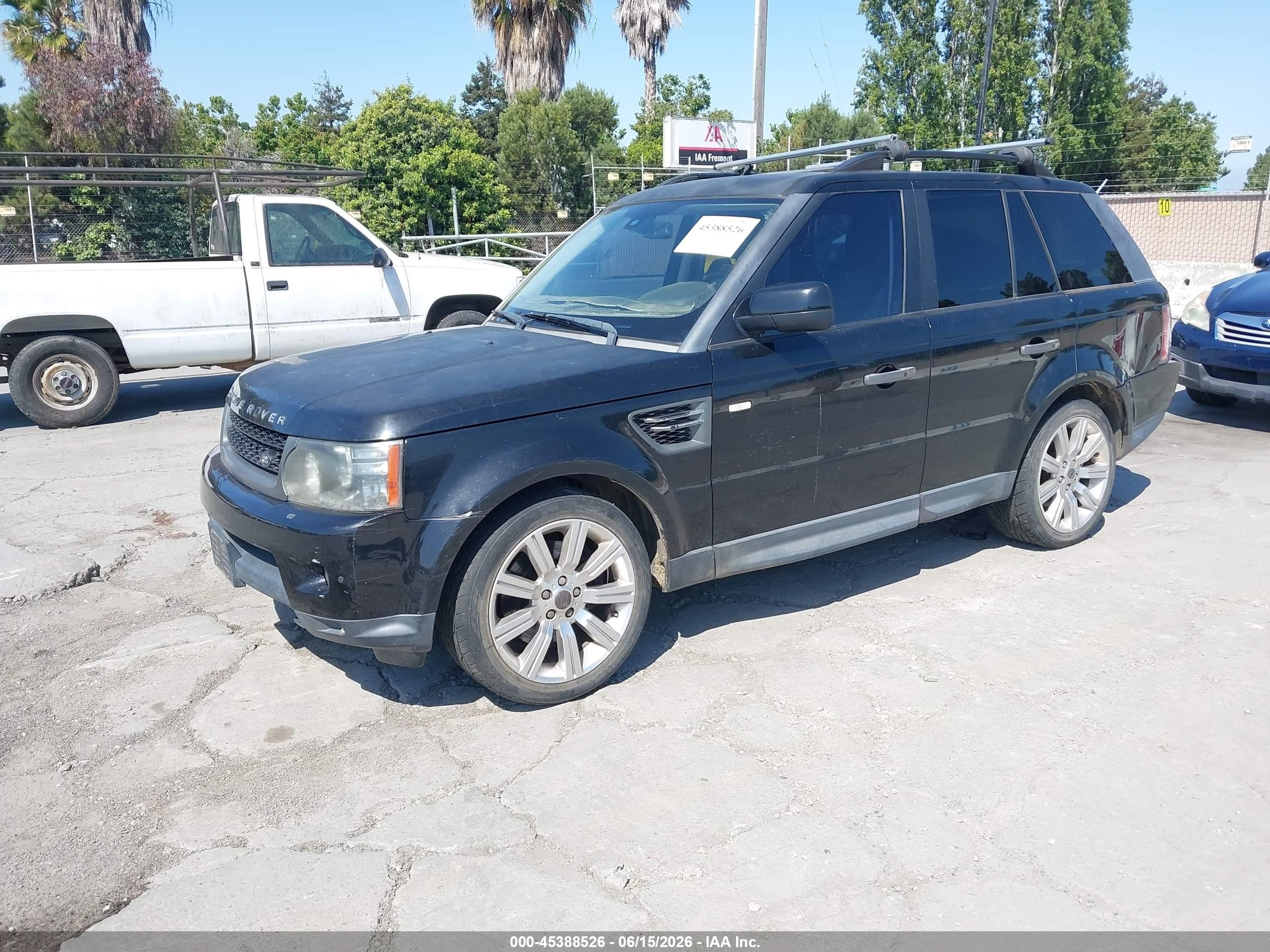 2011 Land Rover Range Rover Sport Hse Black vin: SALSK2D43BA271880