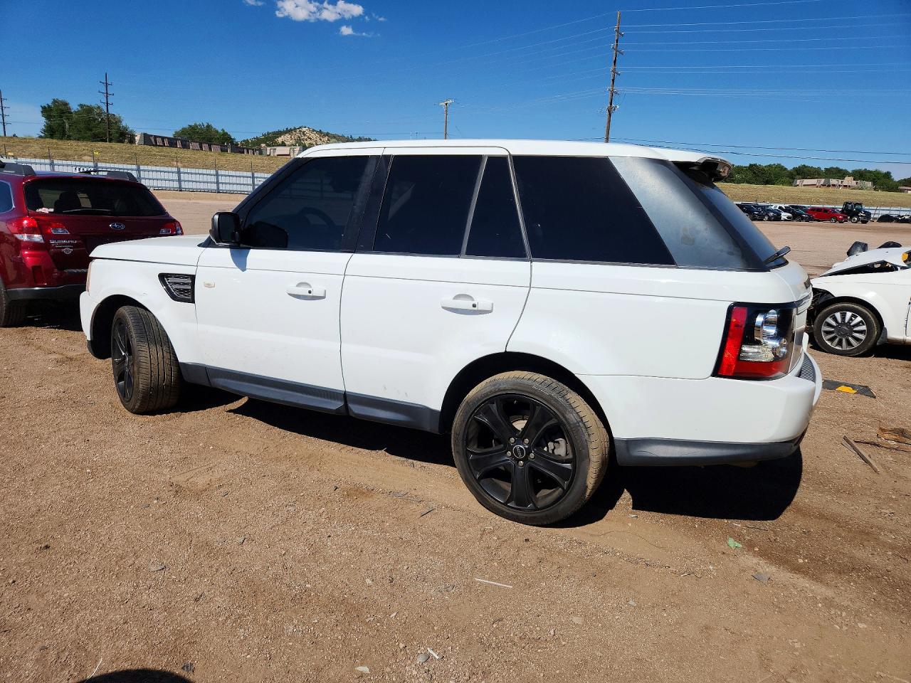 2012 Land Rover Range Rover Sport Hse Luxury White vin: SALSK2D43CA722923
