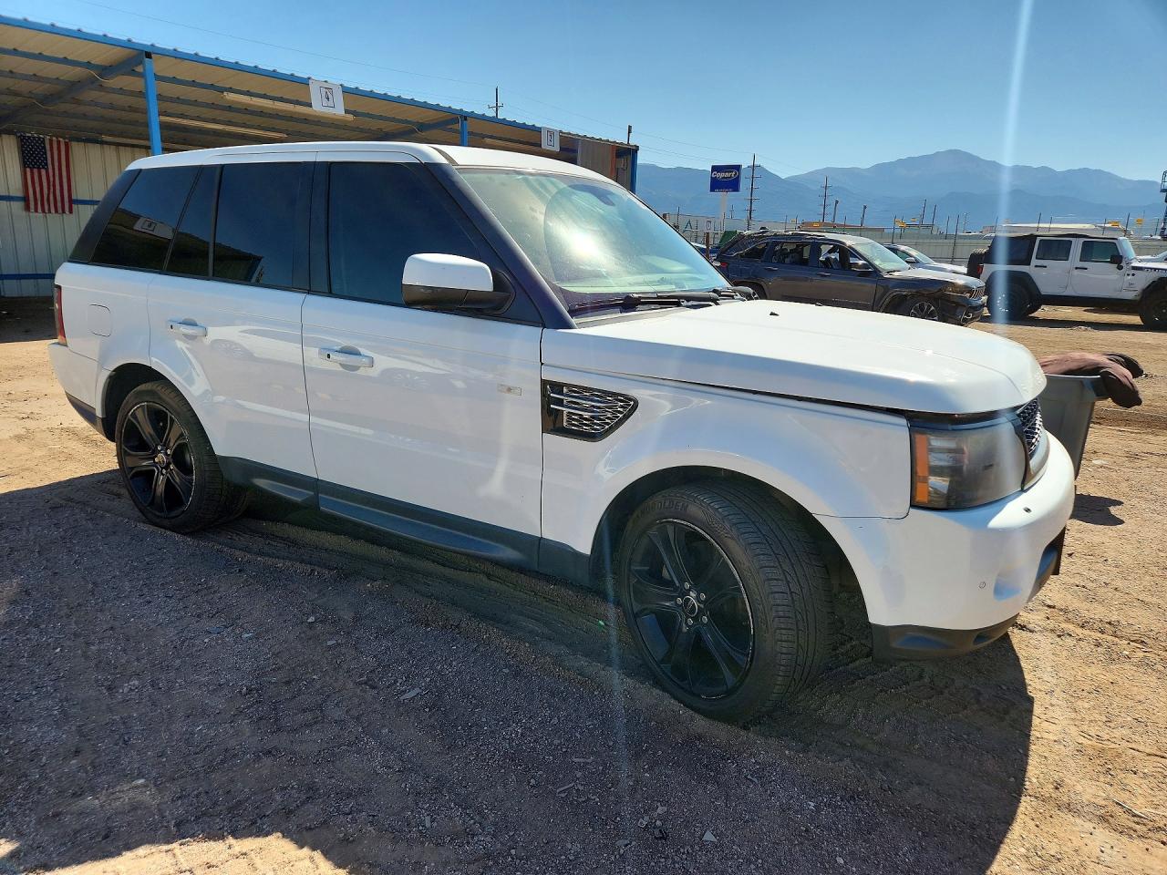2012 Land Rover Range Rover Sport Hse Luxury White vin: SALSK2D43CA722923