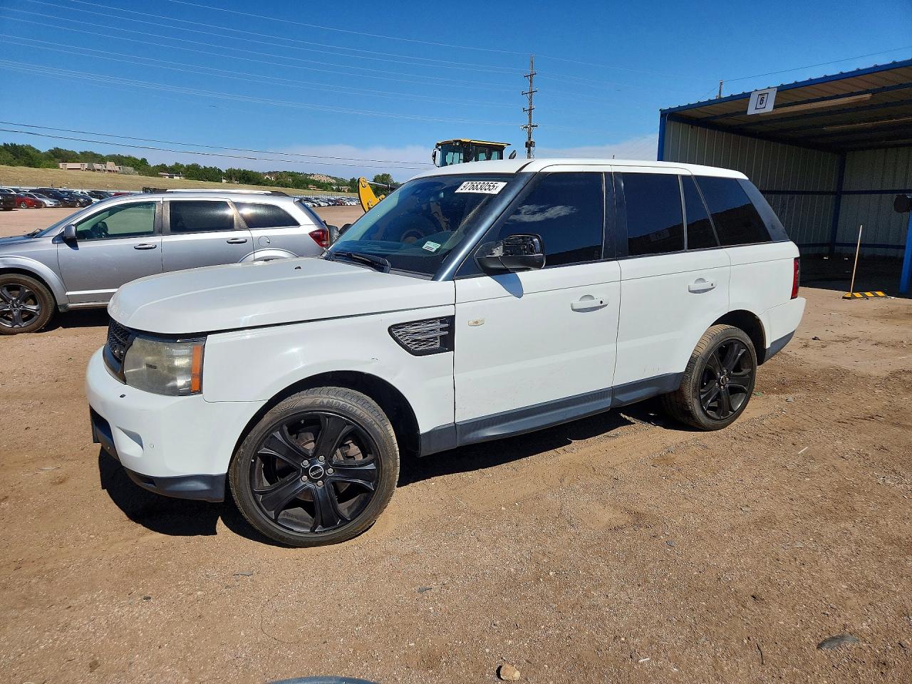 2012 Land Rover Range Rover Sport Hse Luxury White vin: SALSK2D43CA722923