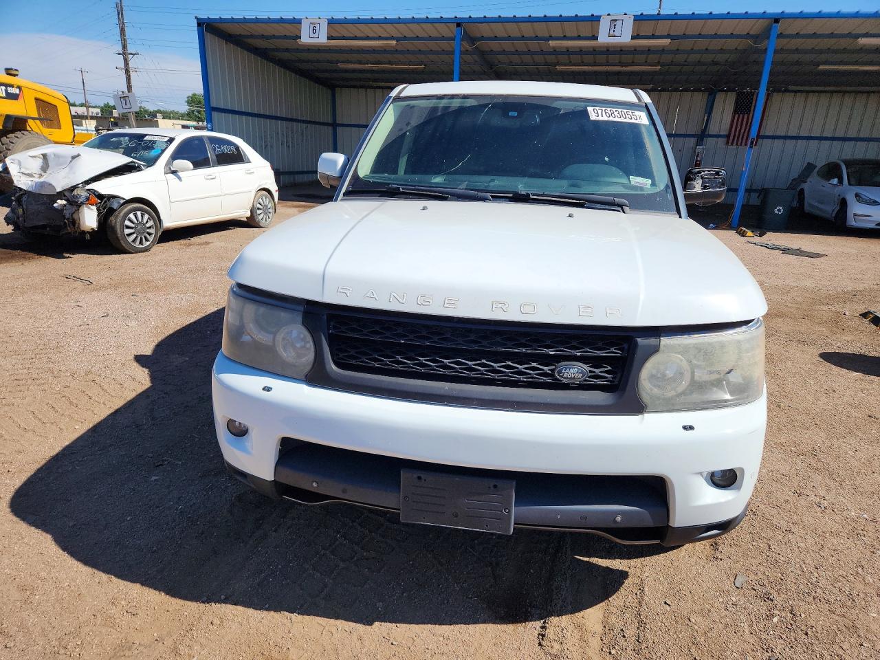 2012 Land Rover Range Rover Sport Hse Luxury White vin: SALSK2D43CA722923