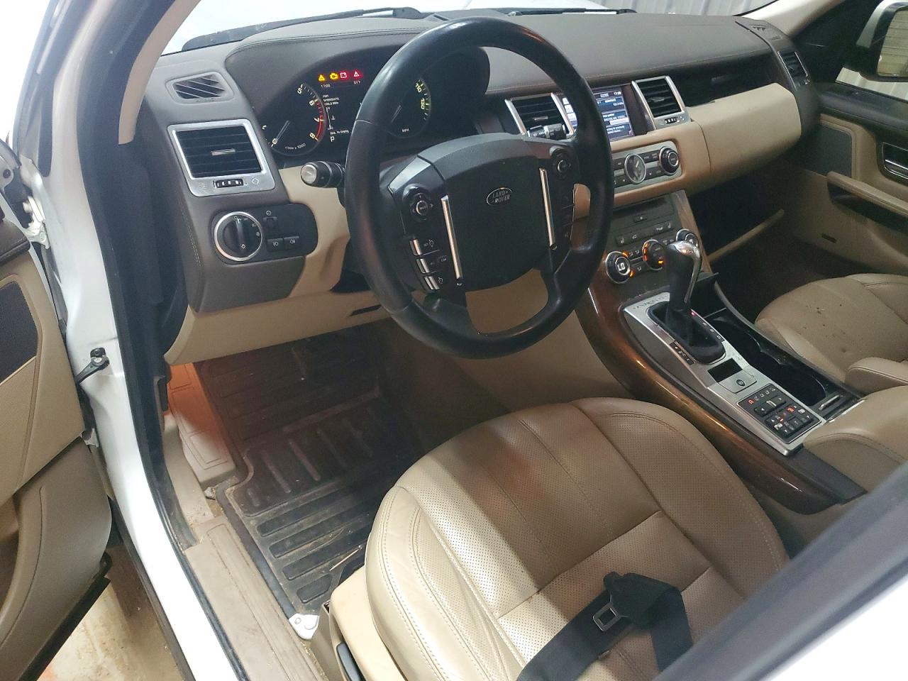 2012 Land Rover Range Rover Sport Hse Luxury White vin: SALSK2D43CA754898