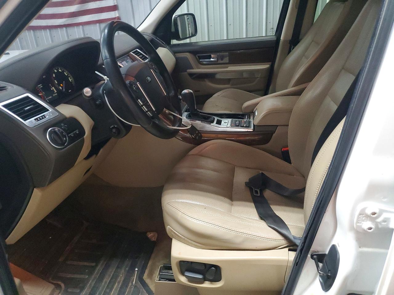 2012 Land Rover Range Rover Sport Hse Luxury White vin: SALSK2D43CA754898