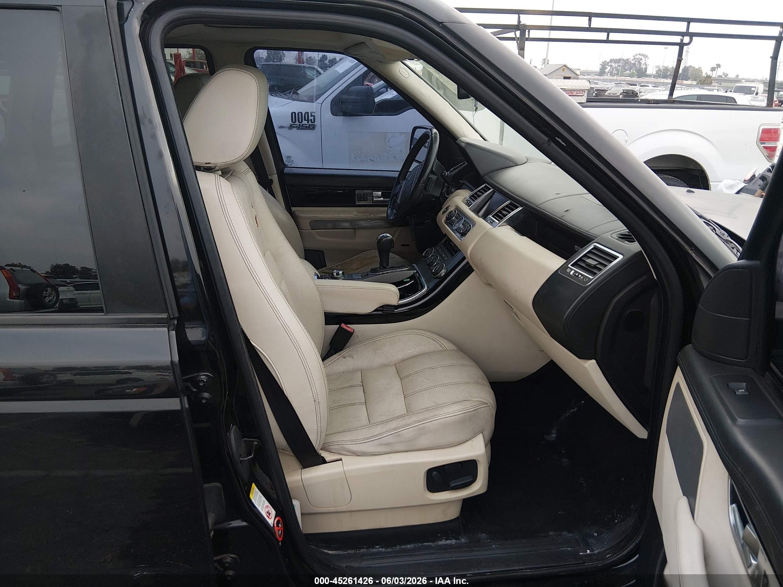 2010 Land Rover Range Rover Sport Hse Black vin: SALSK2D44AA251586