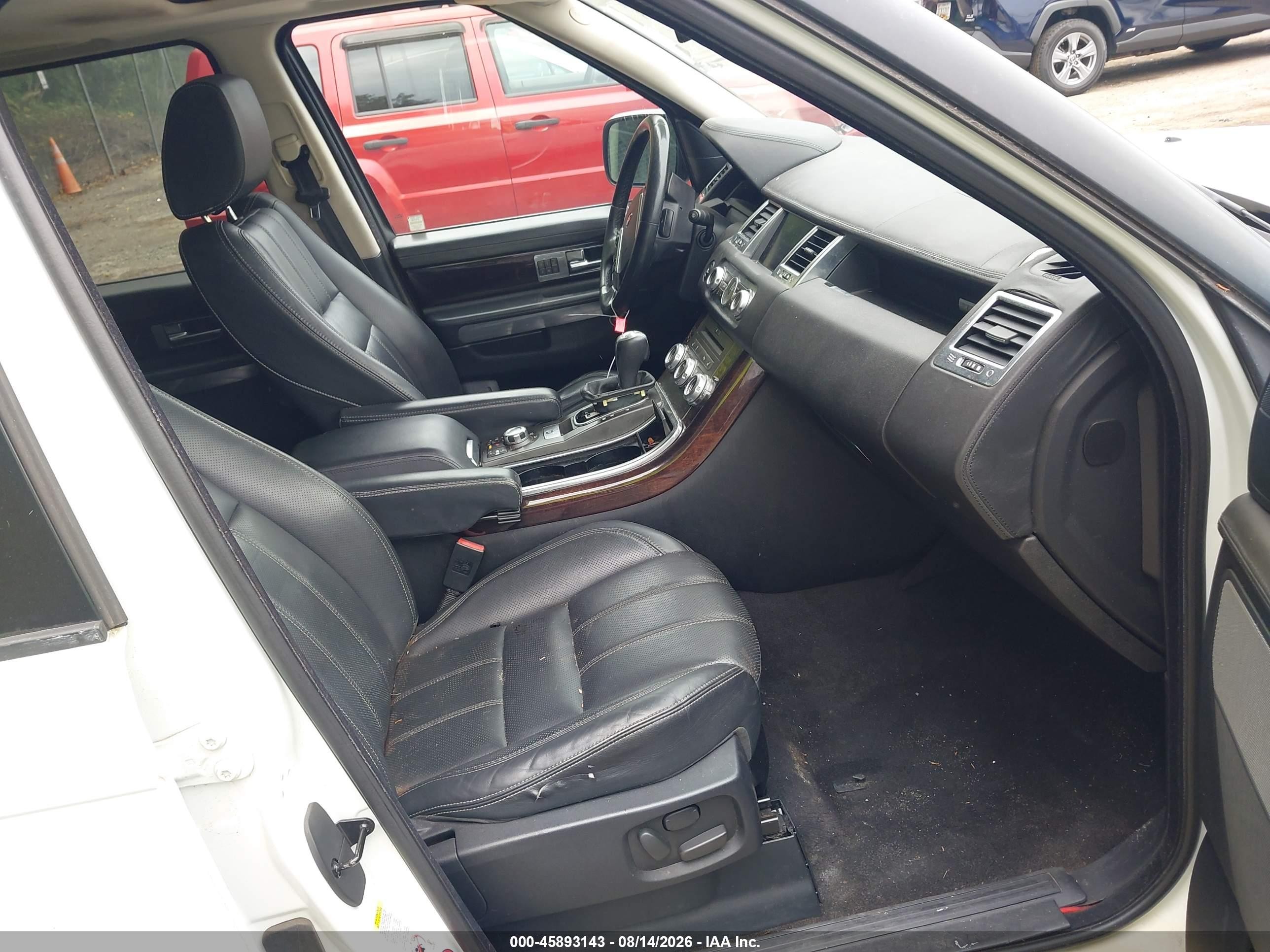 2011 Land Rover Range Rover Sport Hse White vin: SALSK2D44BA287523