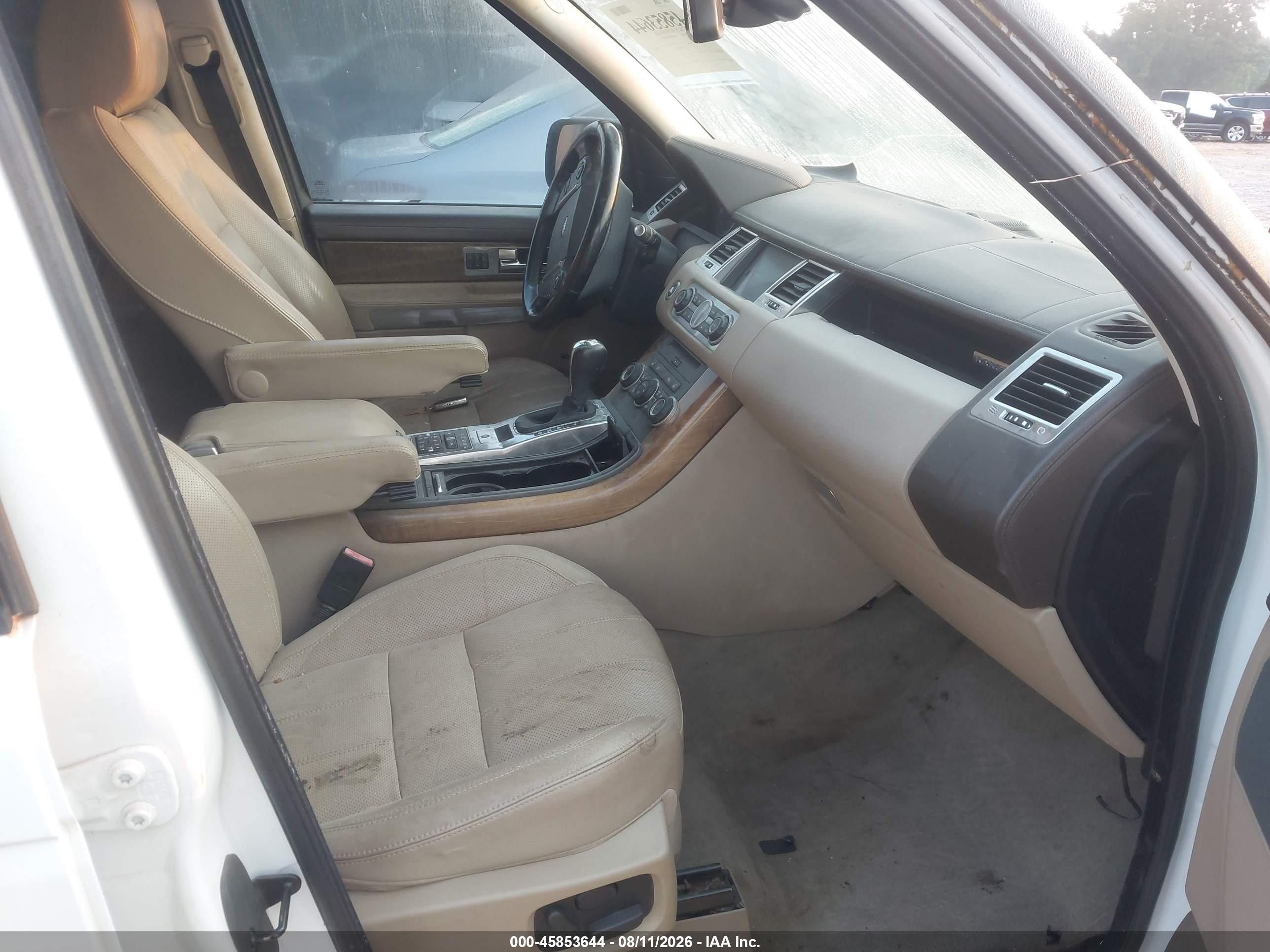 2012 Land Rover Range Rover Sport Hse White vin: SALSK2D44CA737365