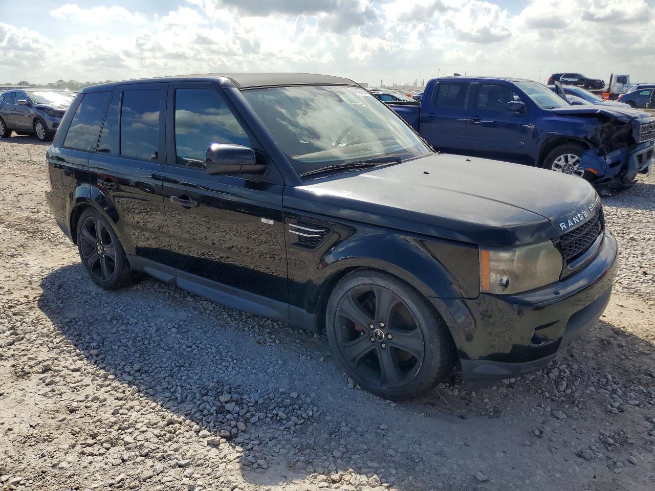 2012 Land Rover Range Rover Sport Hse Luxury Black vin: SALSK2D44CA758216