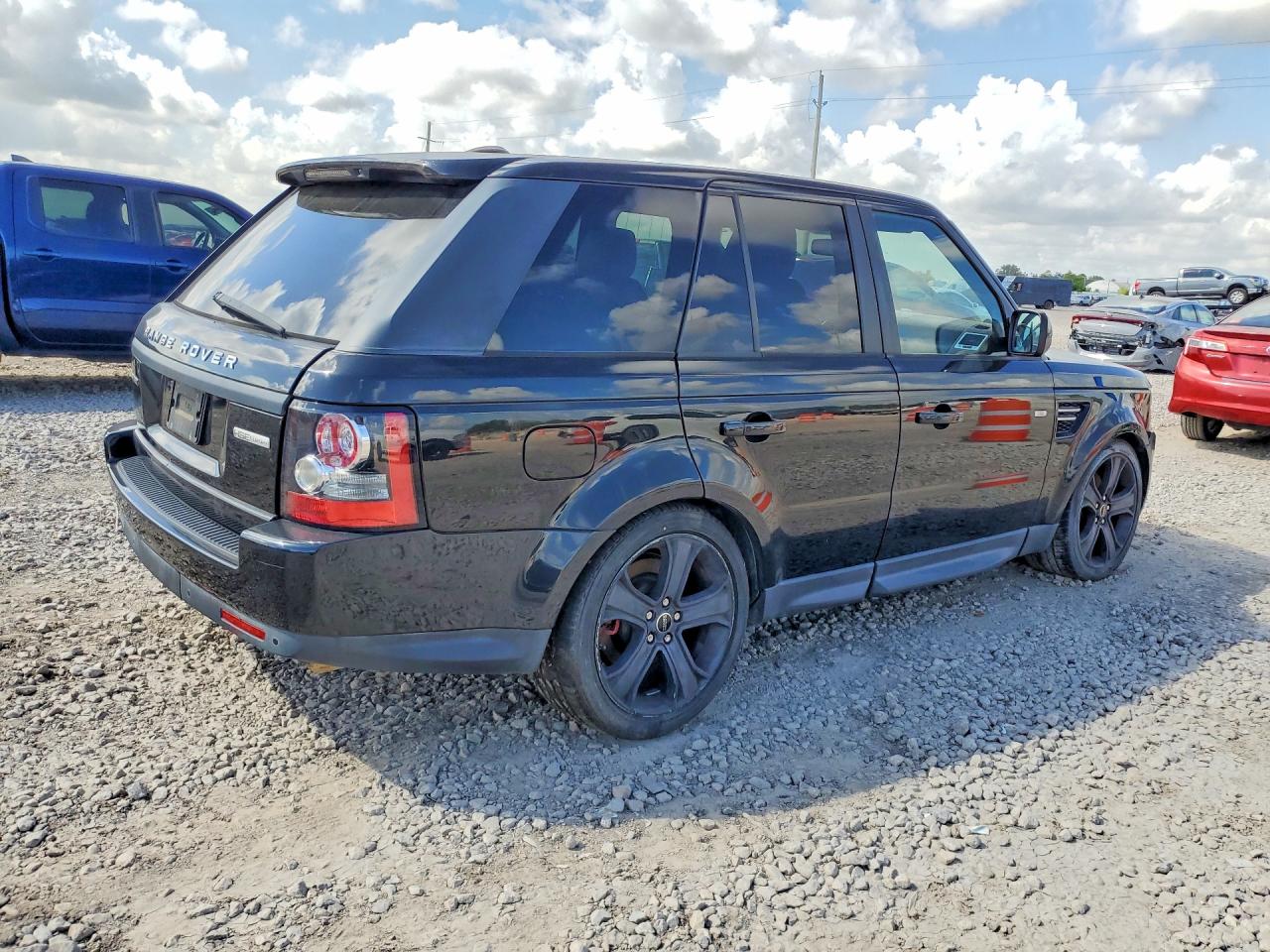 2012 Land Rover Range Rover Sport Hse Luxury Black vin: SALSK2D44CA758216
