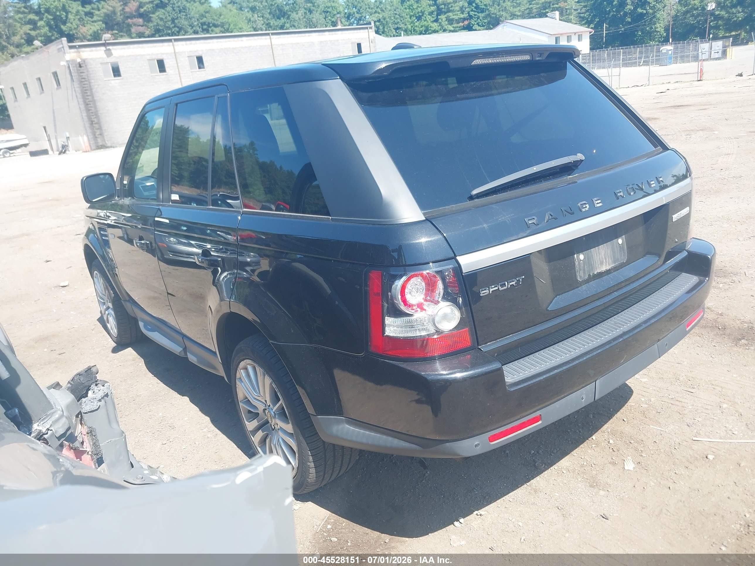 2013 Land Rover Range Rover Sport Hse Black vin: SALSK2D44DA765104