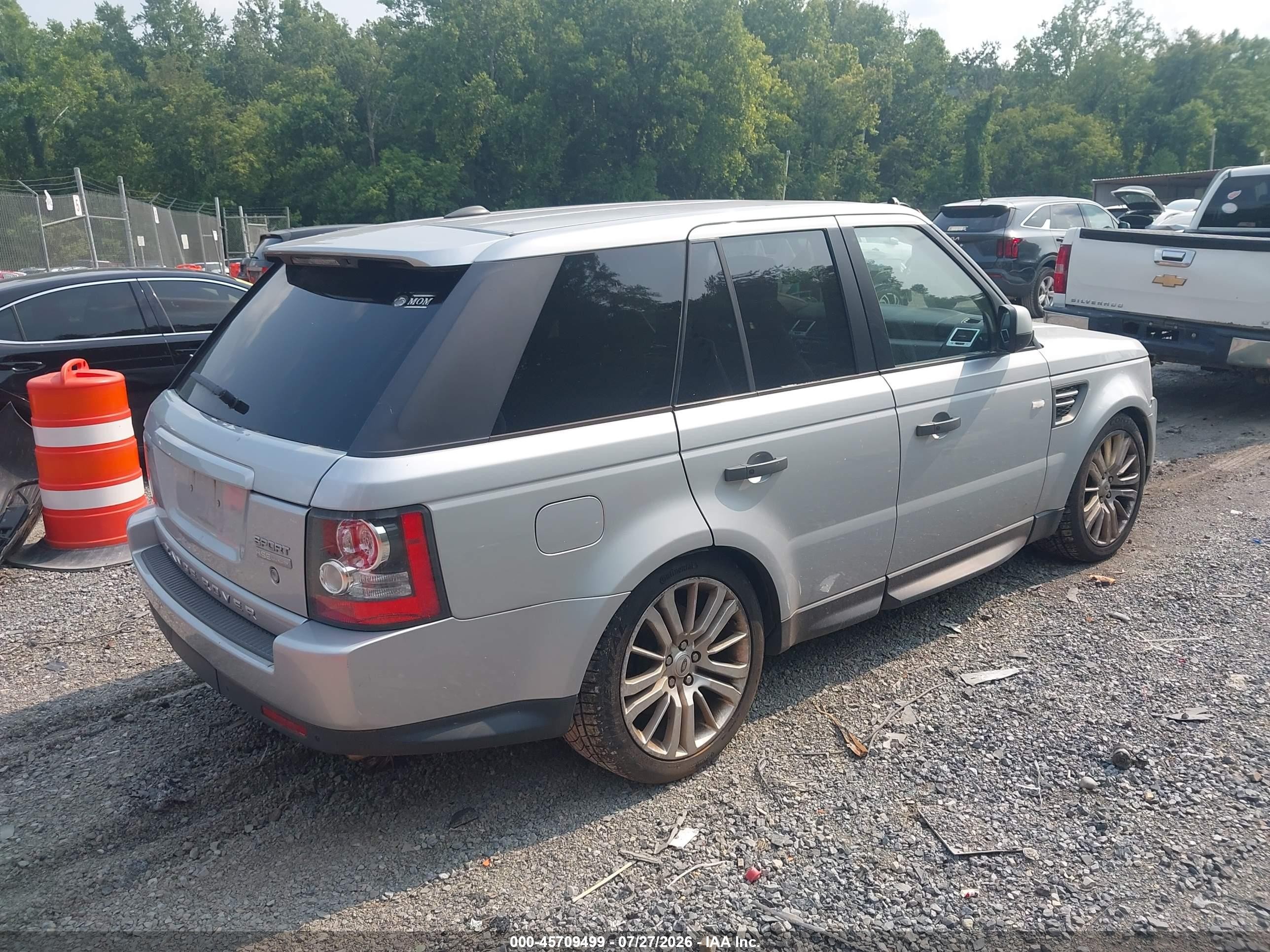 2011 Land Rover Range Rover Sport Hse Silver vin: SALSK2D45BA264042