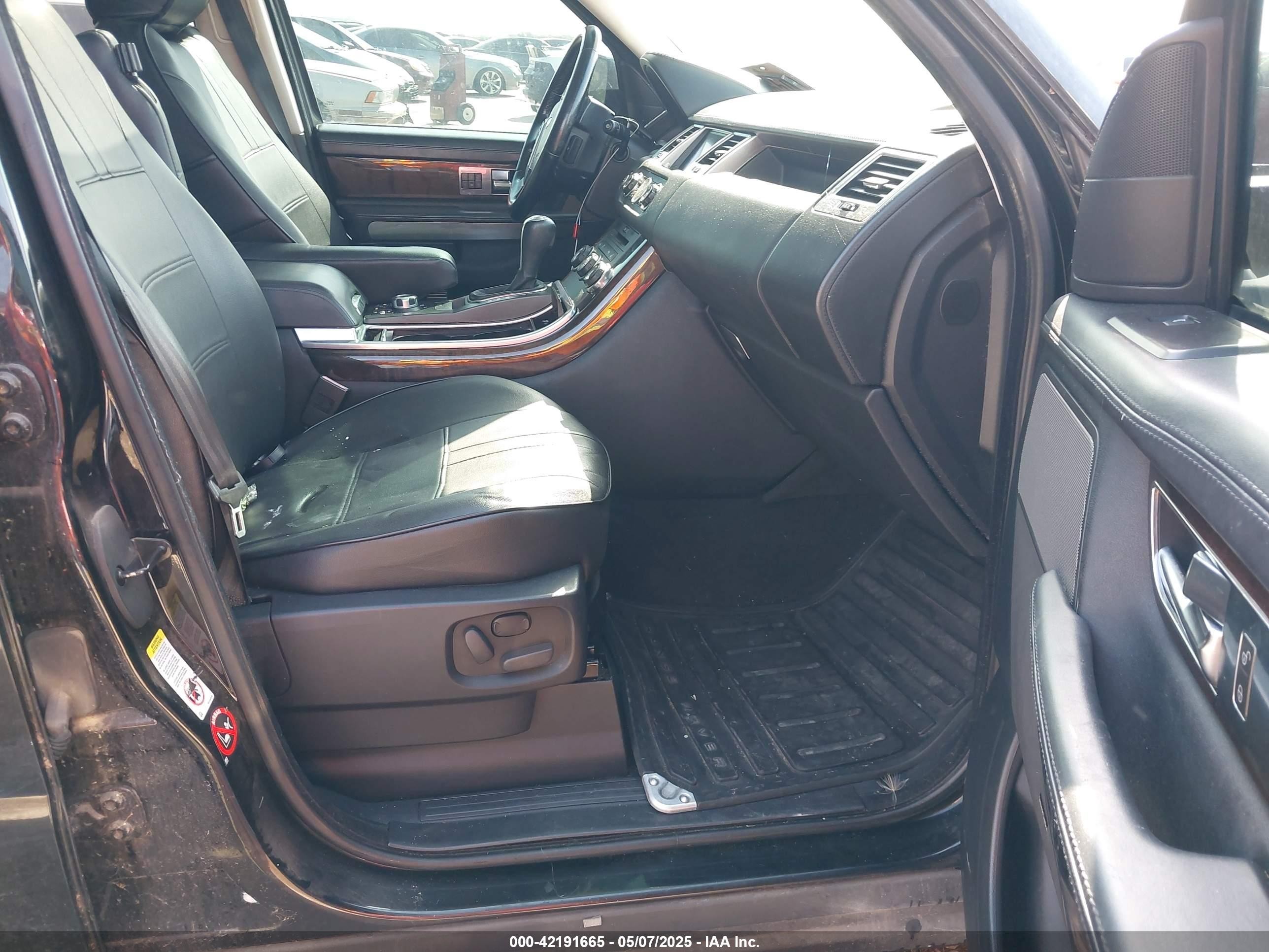 2011 Land Rover Range Rover Sport Hse Black vin: SALSK2D45BA272142