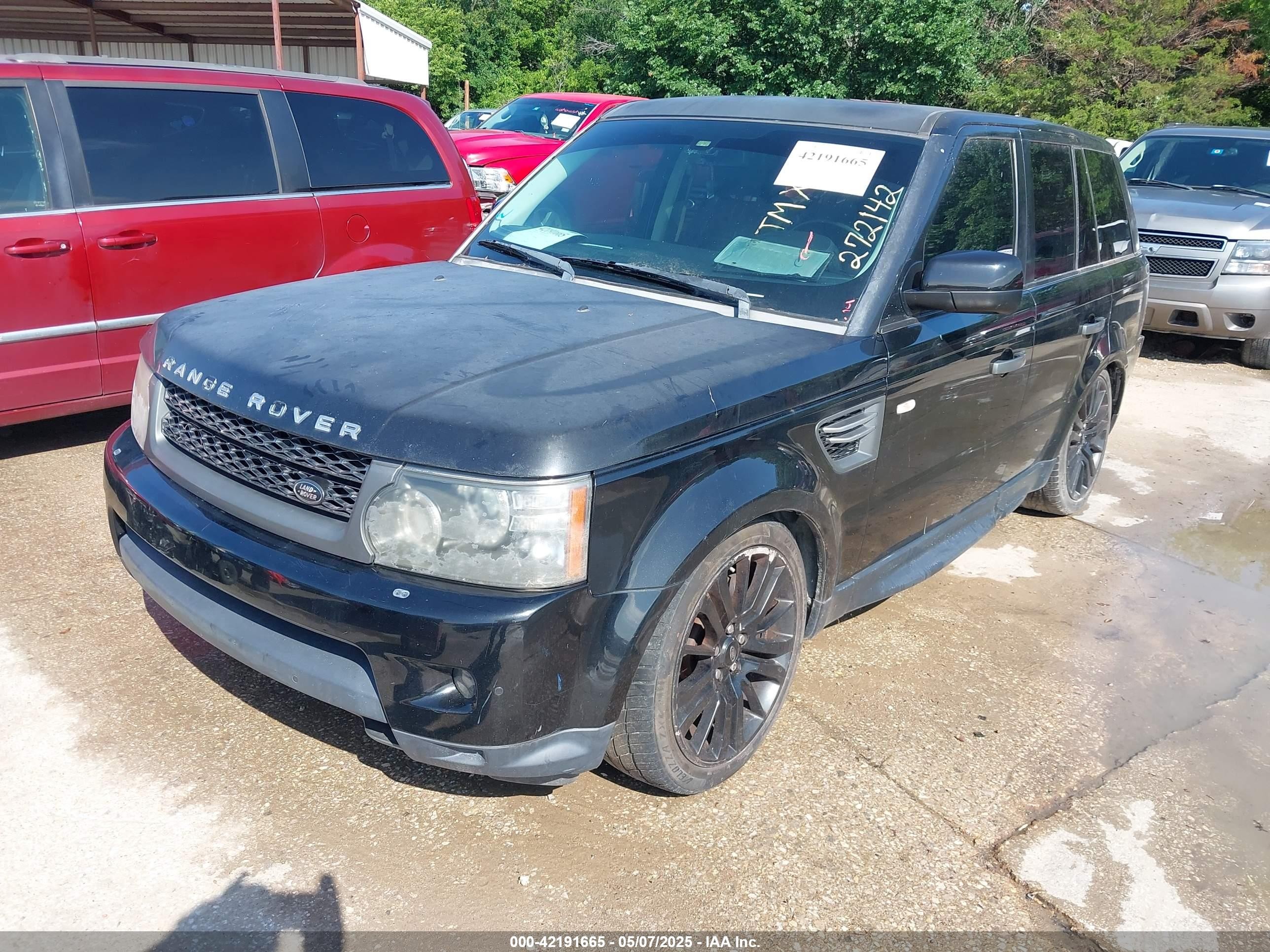 2011 Land Rover Range Rover Sport Hse Black vin: SALSK2D45BA272142