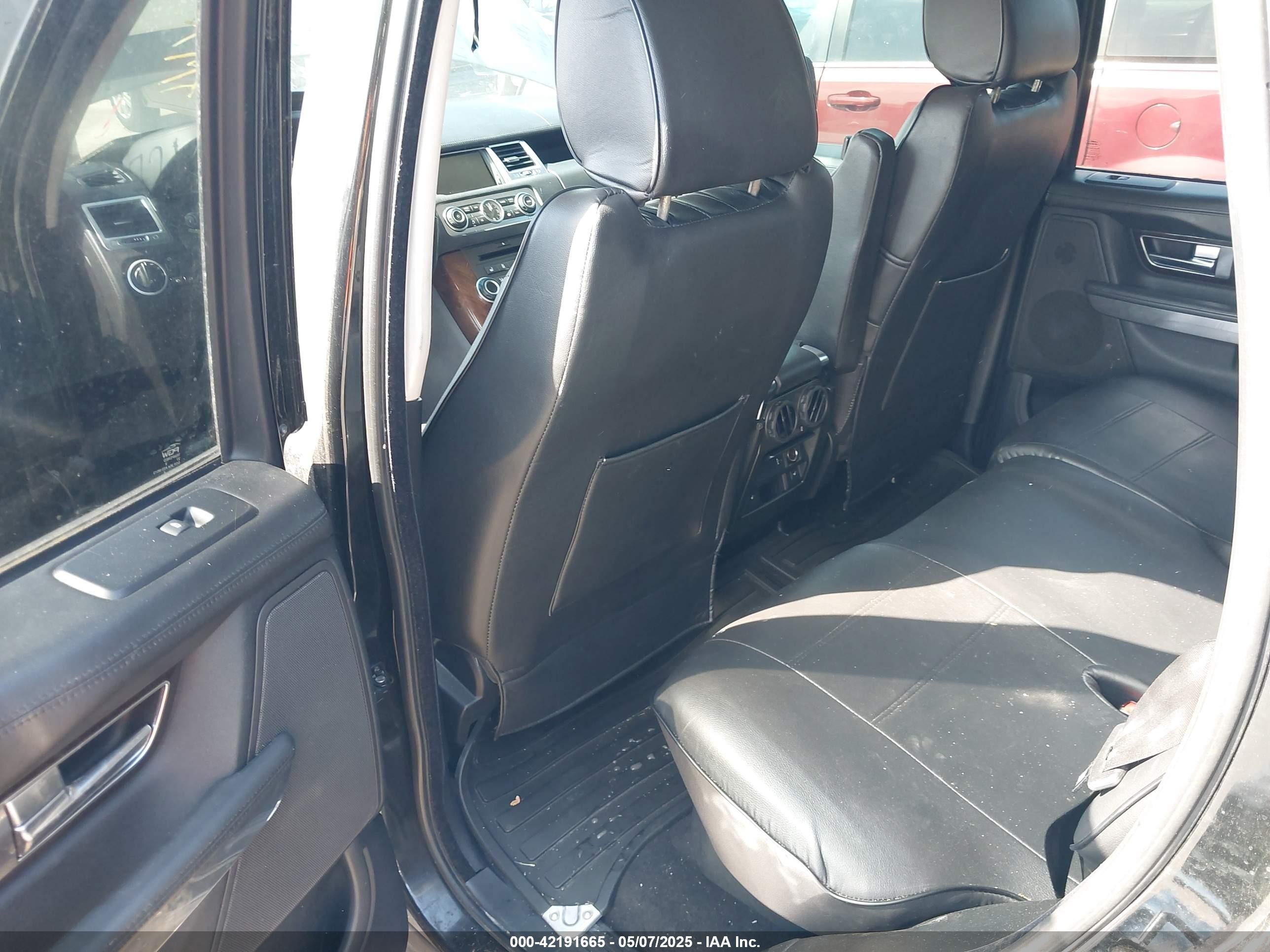 2011 Land Rover Range Rover Sport Hse Black vin: SALSK2D45BA272142