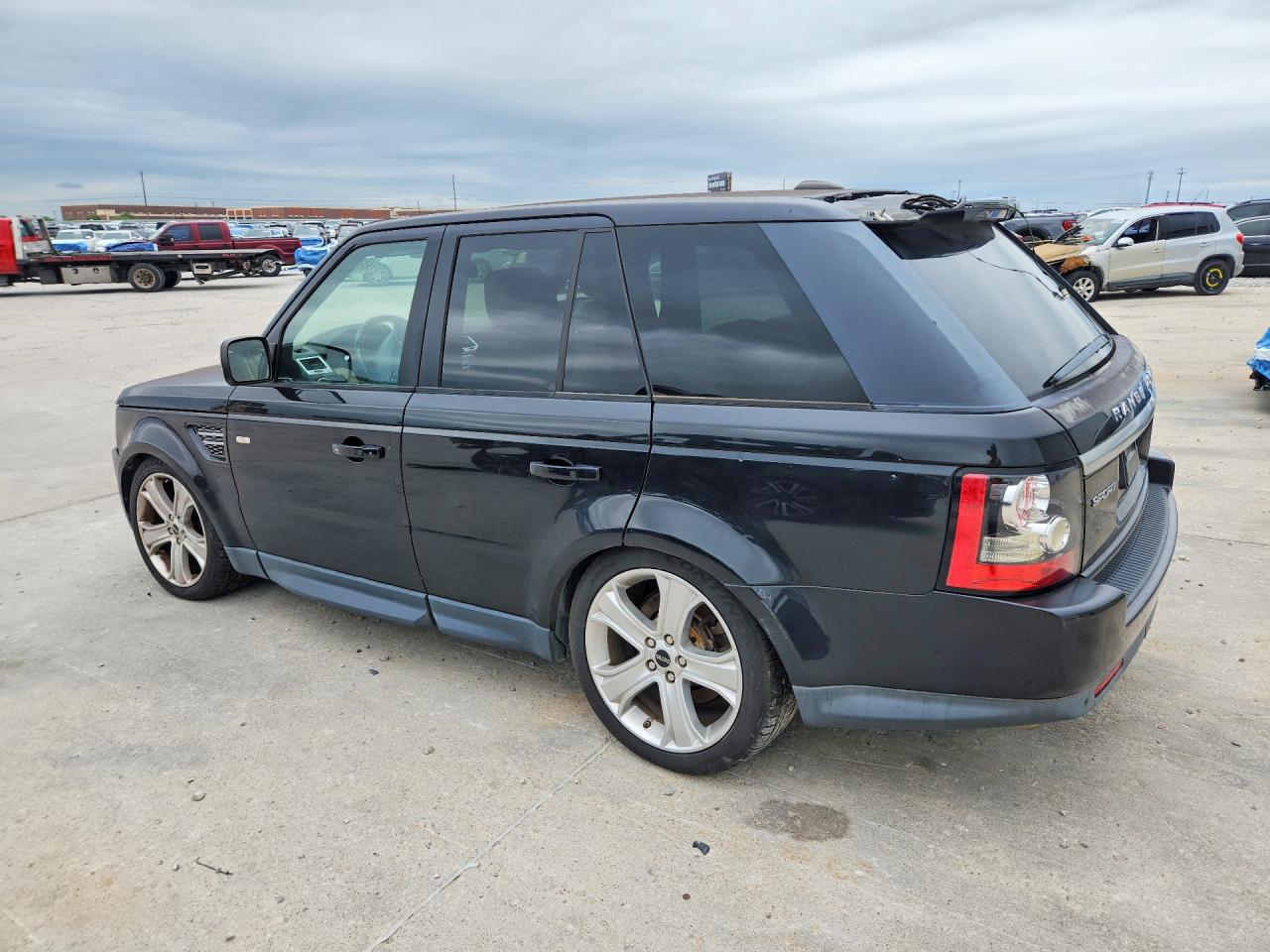 2012 Land Rover Range Rover Sport Hse Luxury Blue vin: SALSK2D45CA735396