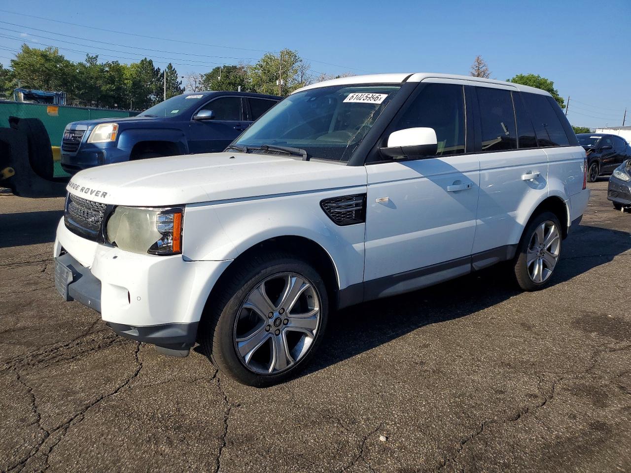 2013 Land Rover Range Rover Sport Hse Luxury White vin: SALSK2D45DA794966