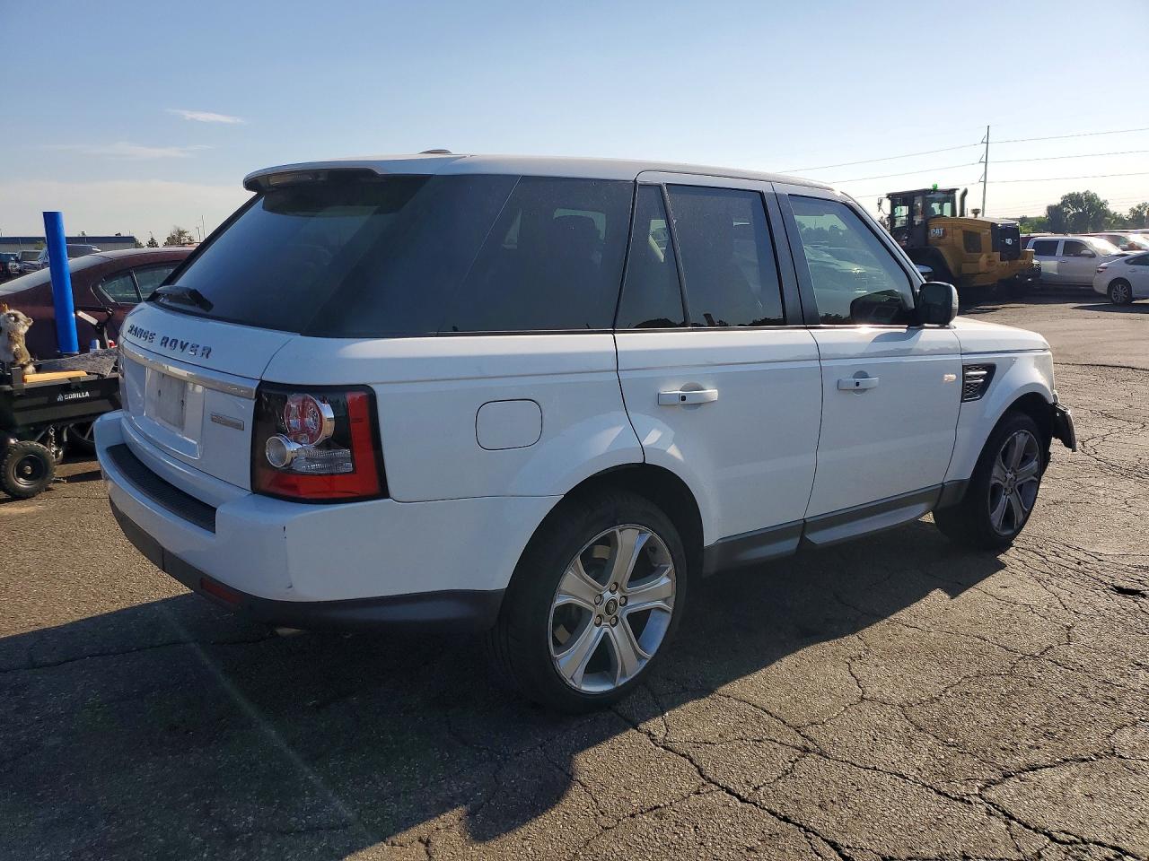 2013 Land Rover Range Rover Sport Hse Luxury White vin: SALSK2D45DA794966