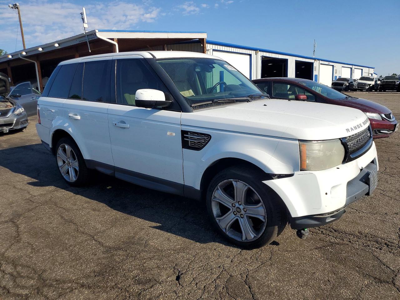 2013 Land Rover Range Rover Sport Hse Luxury White vin: SALSK2D45DA794966