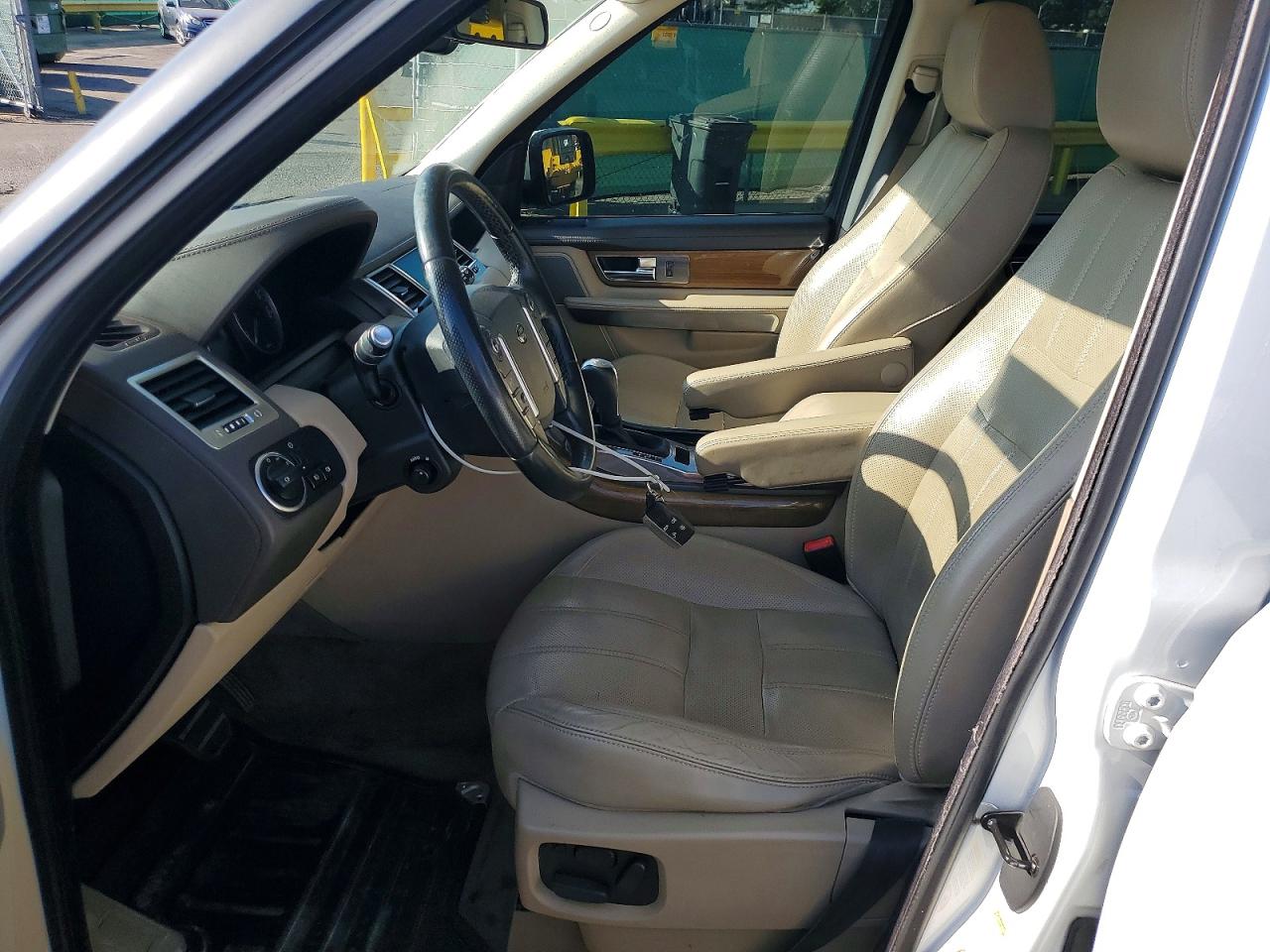 2013 Land Rover Range Rover Sport Hse Luxury White vin: SALSK2D45DA794966