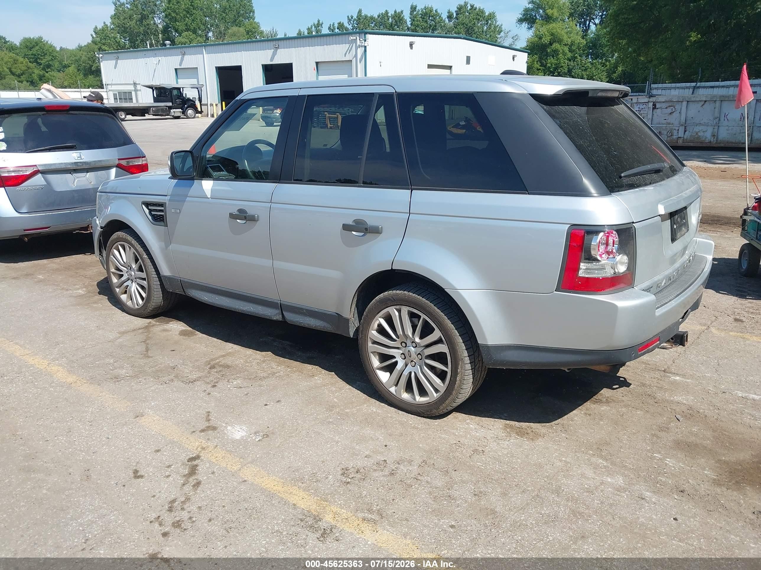 2011 Land Rover Range Rover Sport Hse Silver vin: SALSK2D46BA267578
