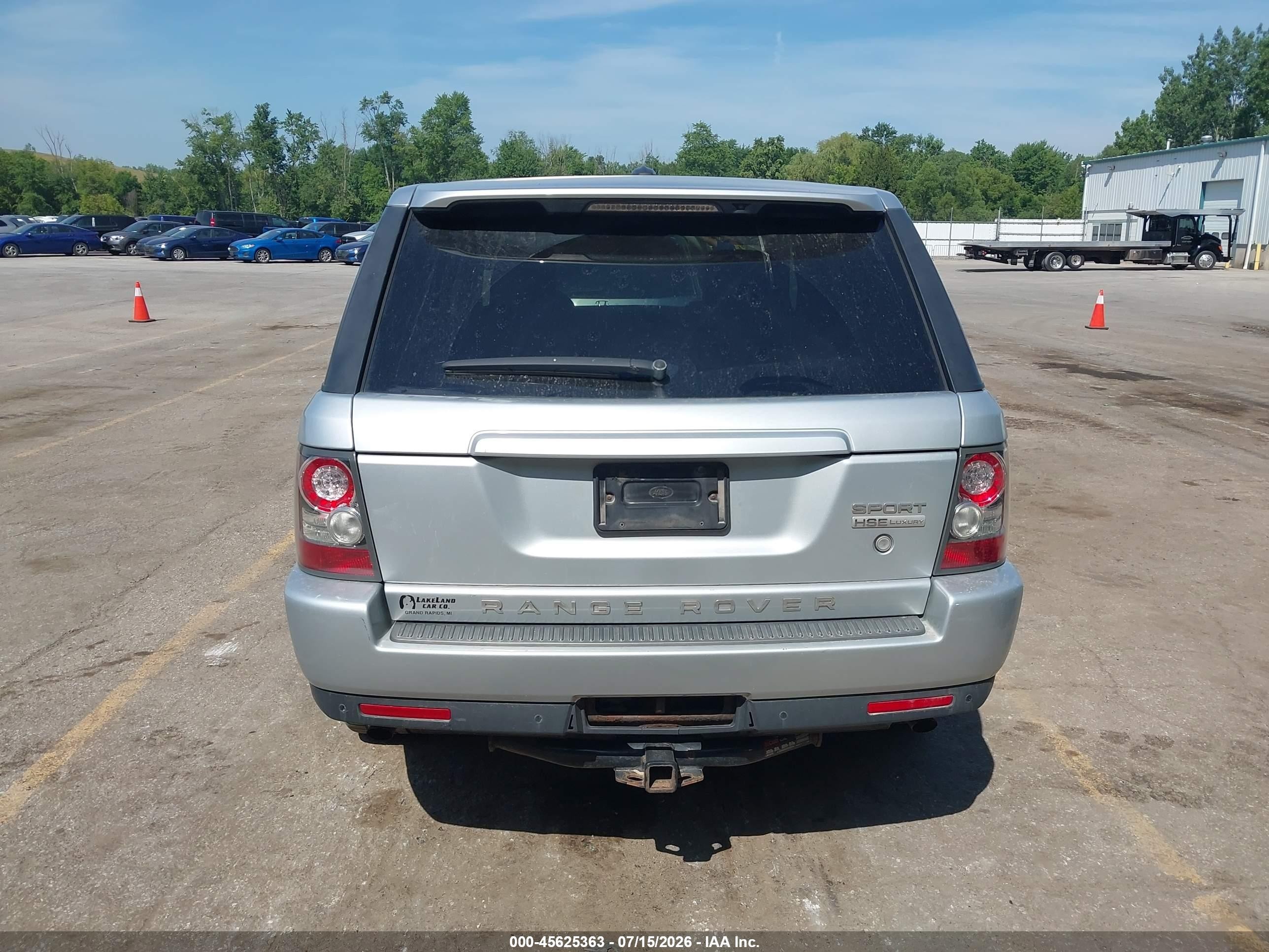 2011 Land Rover Range Rover Sport Hse Silver vin: SALSK2D46BA267578